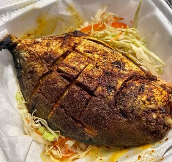 Tandoori Pomfret Fish (Whole Fish)