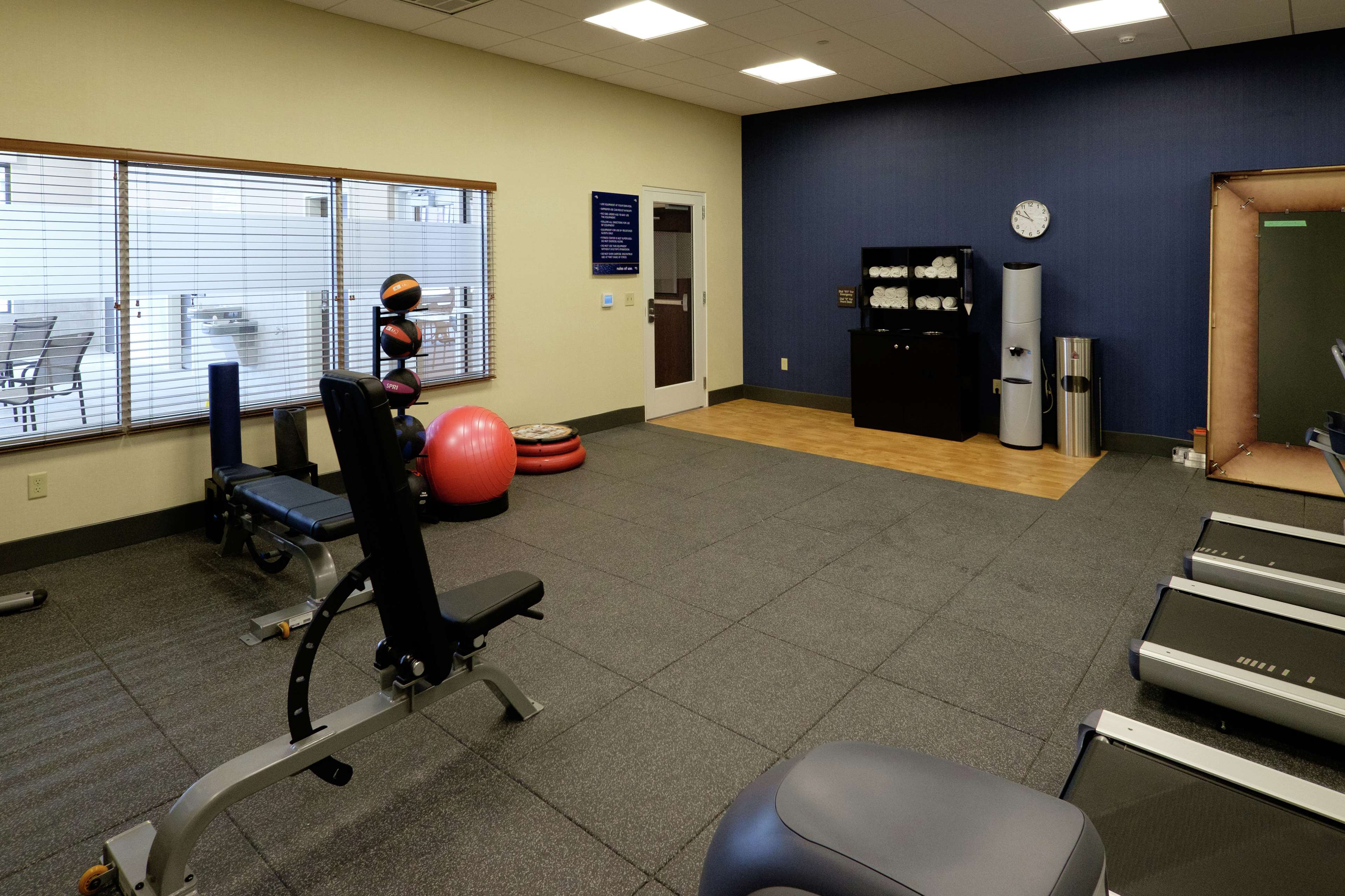 Health club  fitness center  gym