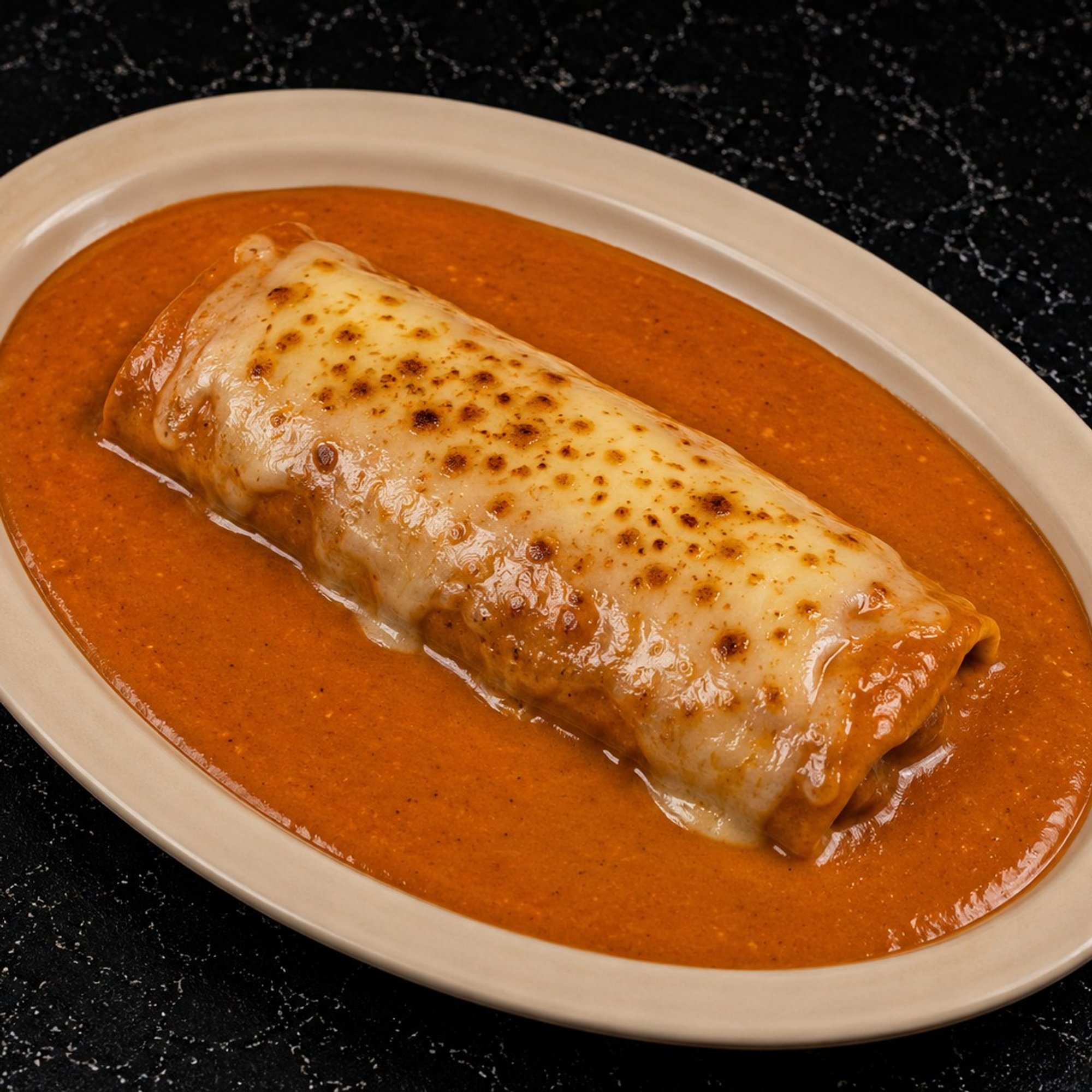 Side of Ground Beef Enchilada