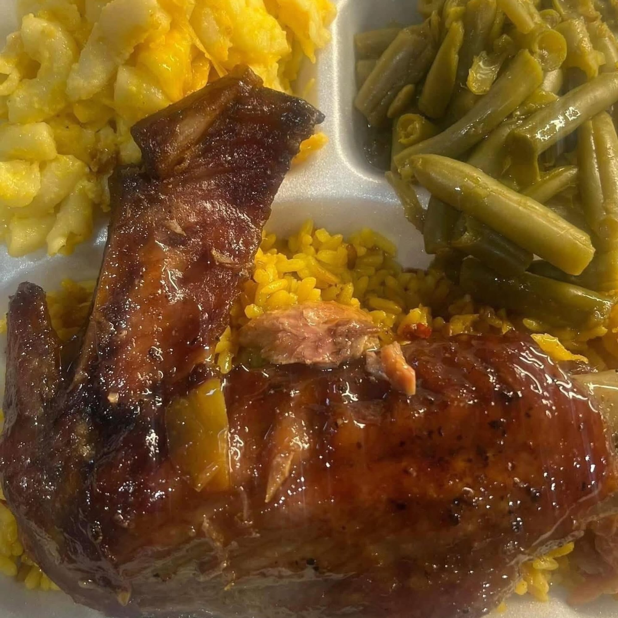 Turkey Wings with 3 Sides