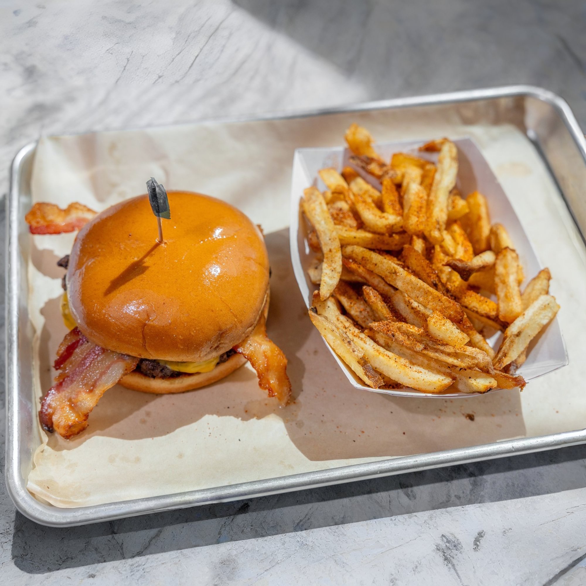 B3 Bacon Cheeseburger