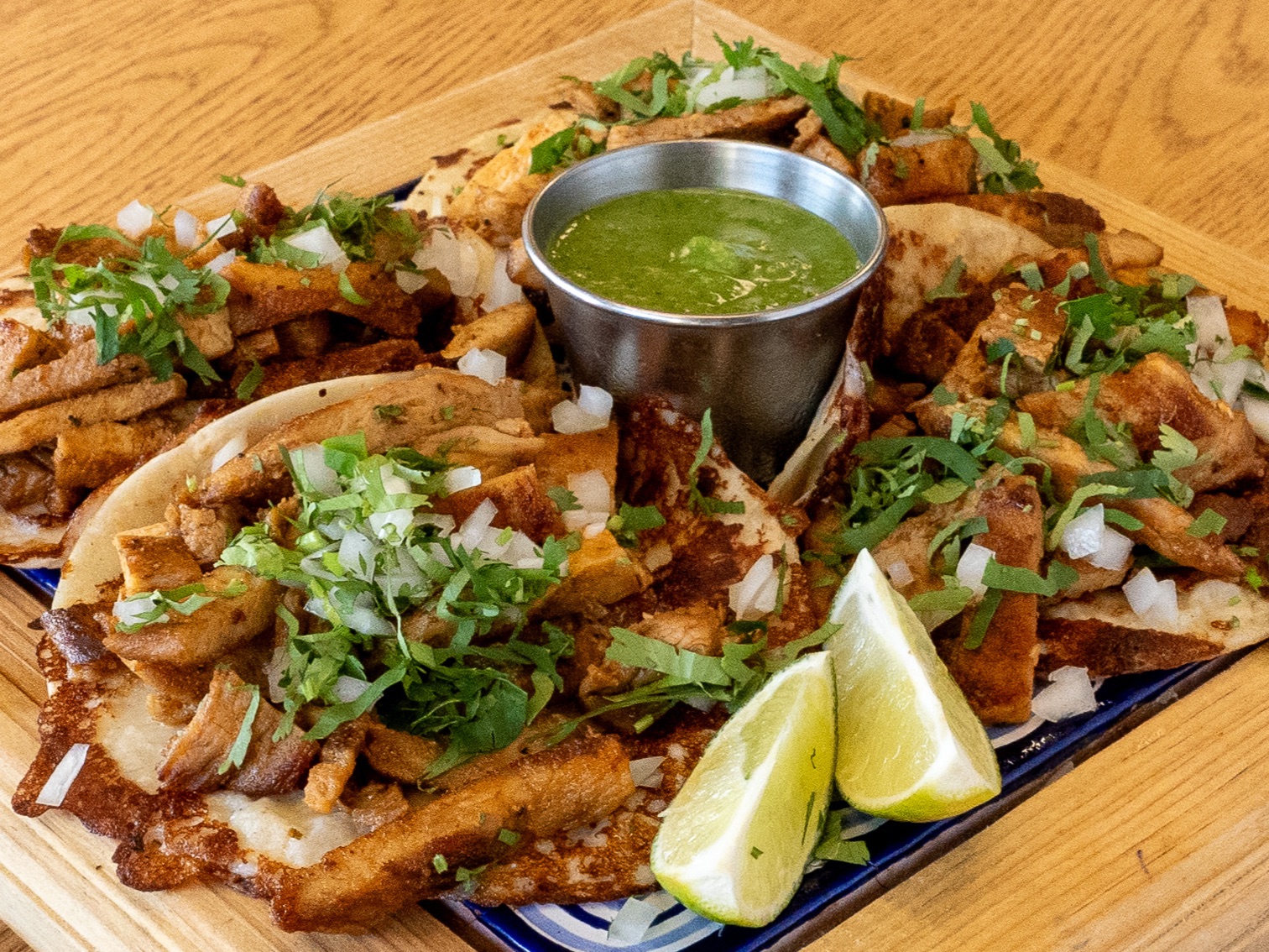 Cochinita Pibil Tacos al Queso