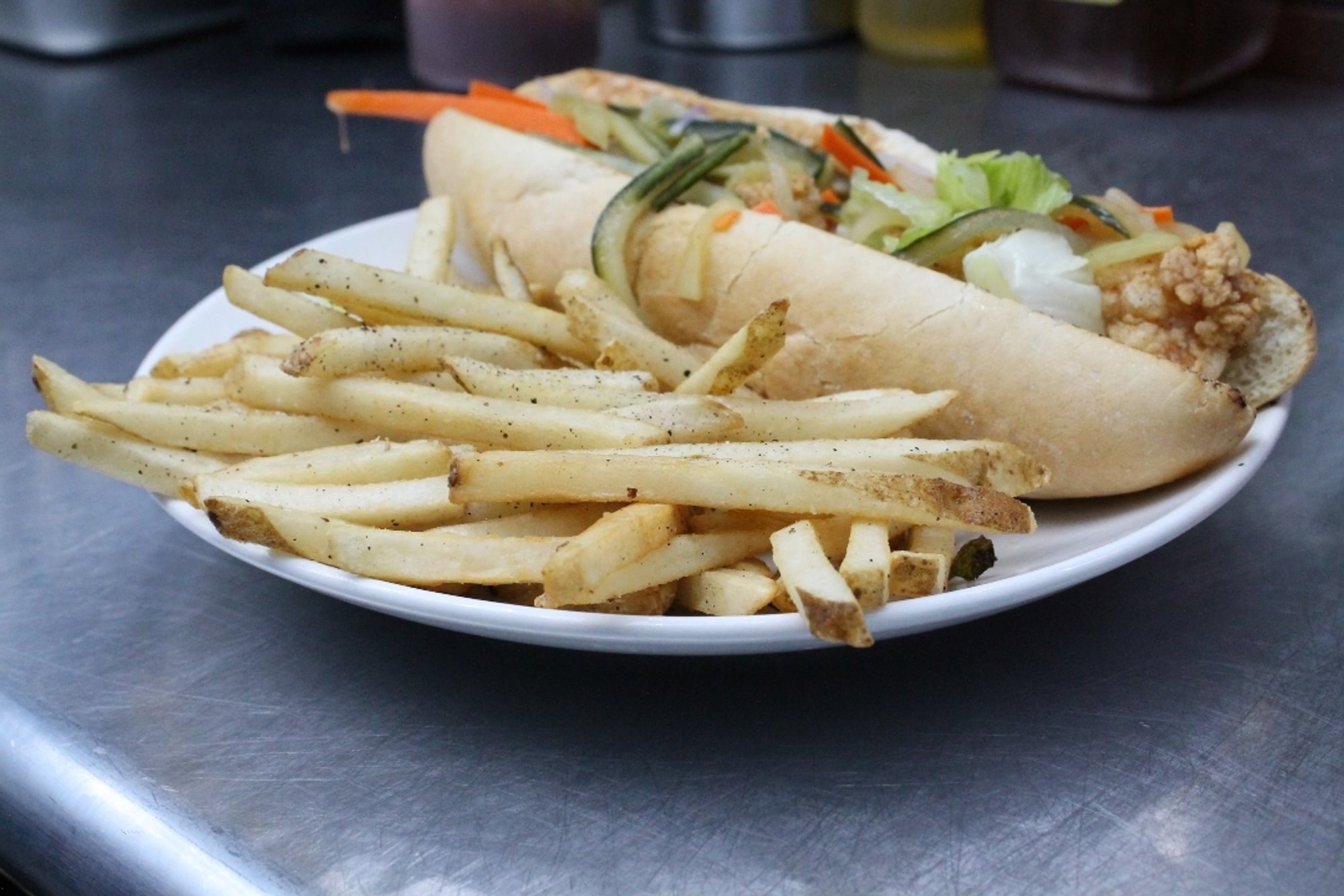Fried Shrimp Po'Boy