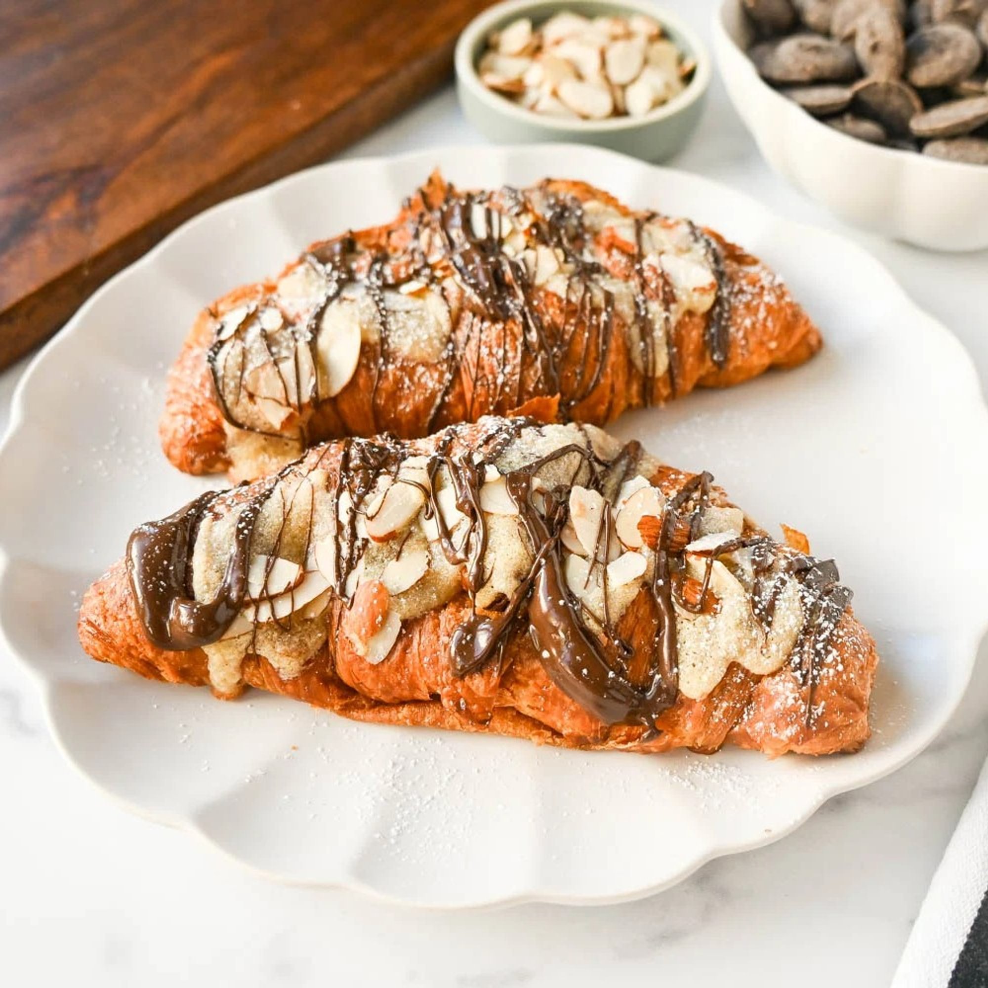 Chocolate Almond Croissant
