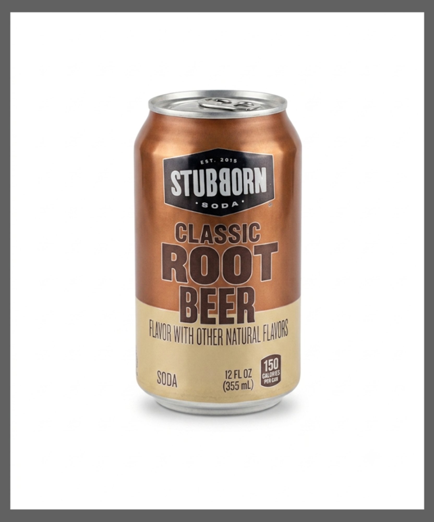 Stubborn Classic Root Beer-12 oz Can