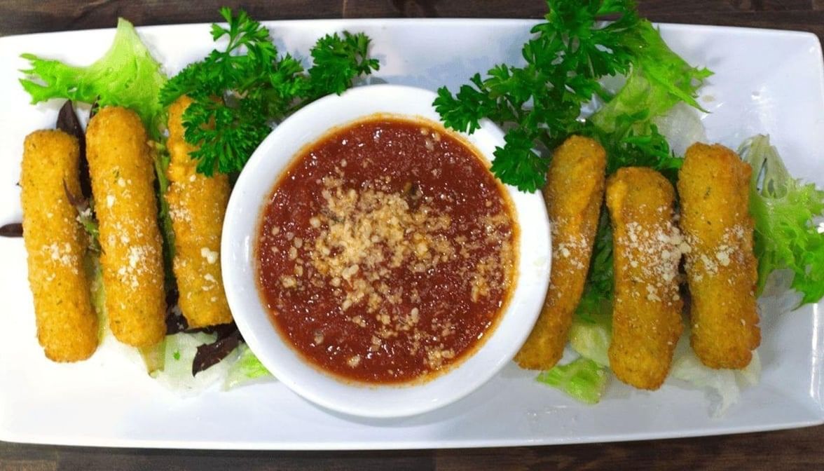 Breaded Mozzarella Sticks