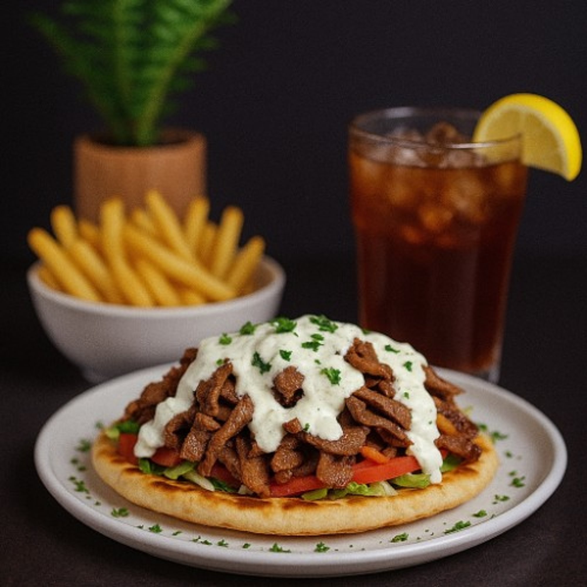 Gyro Pita Basket