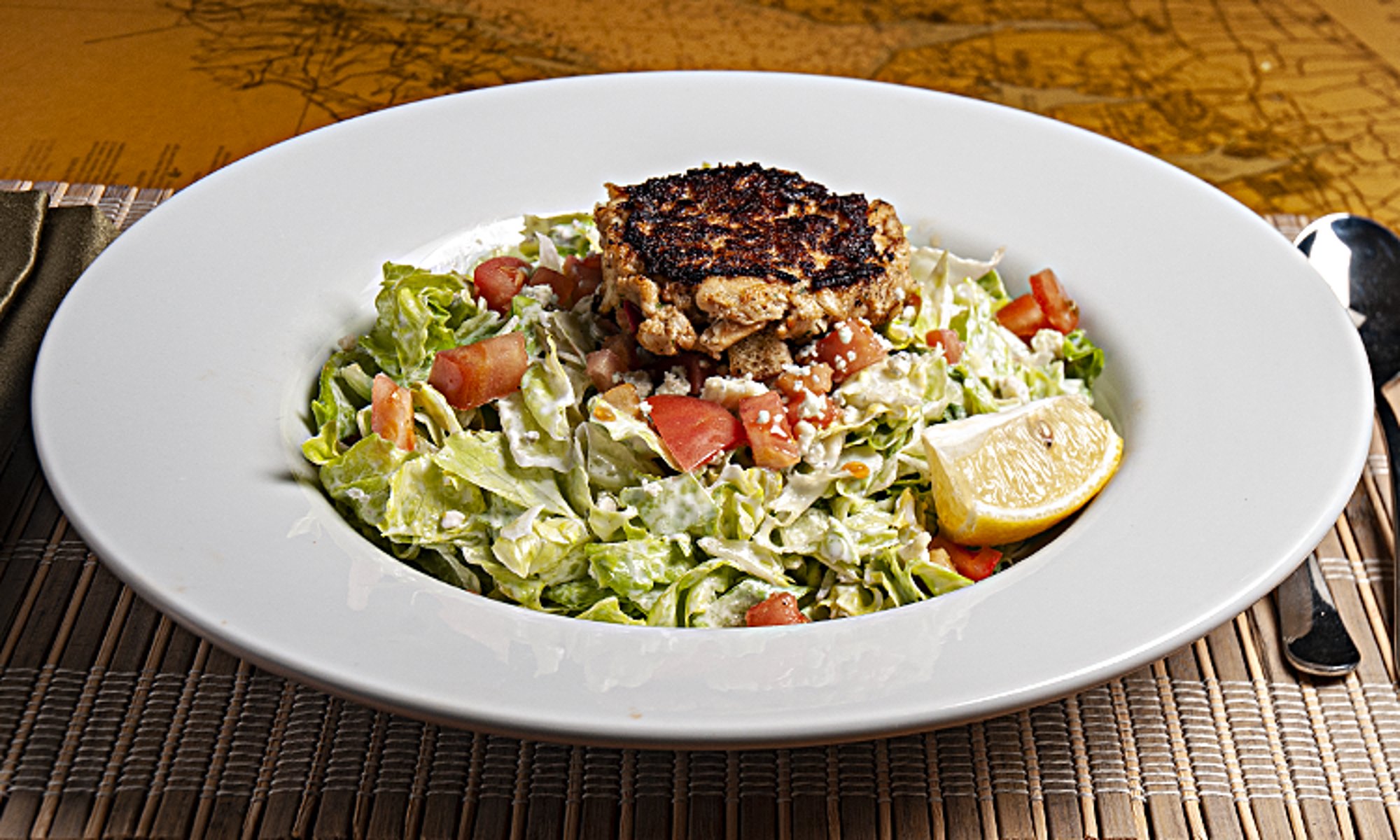 Chopped w/Crab Cake
