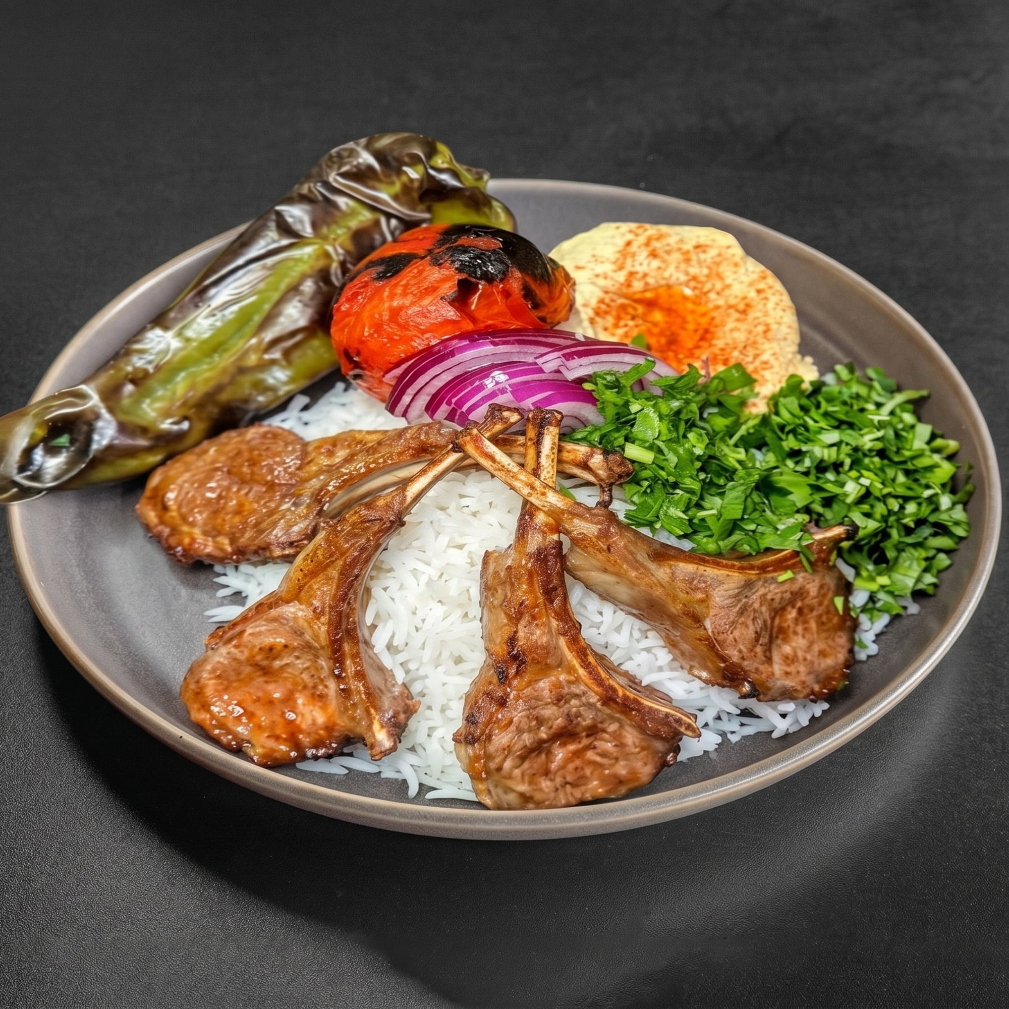 Lamb Chops Plate
