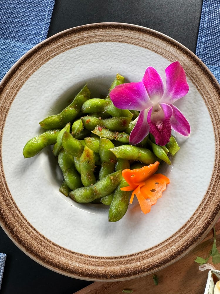 Chili Garlic Edamame
