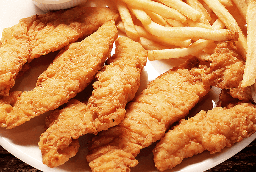 Chicken Fingers with Fries
