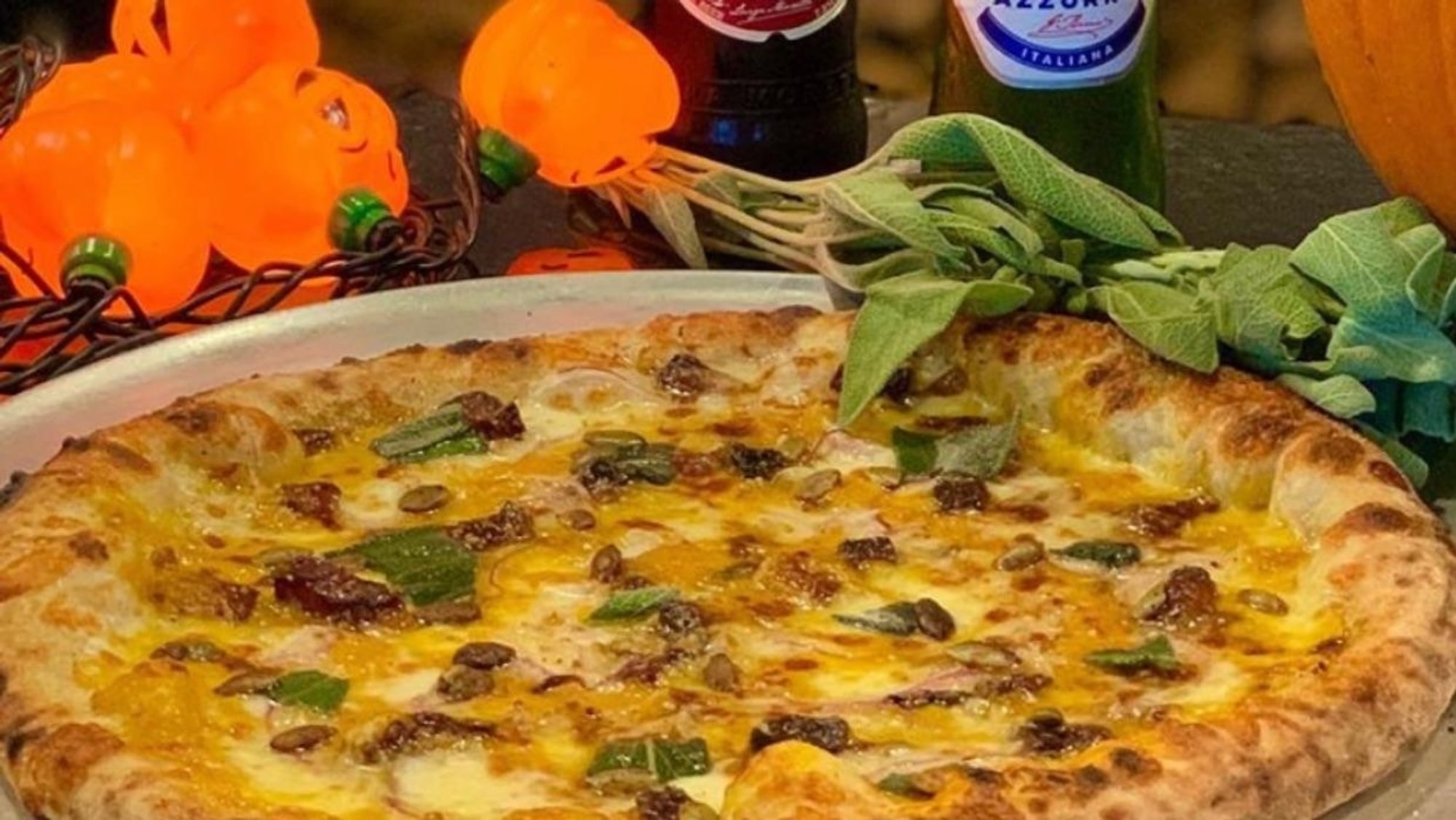 12" Pumpkin Pizza