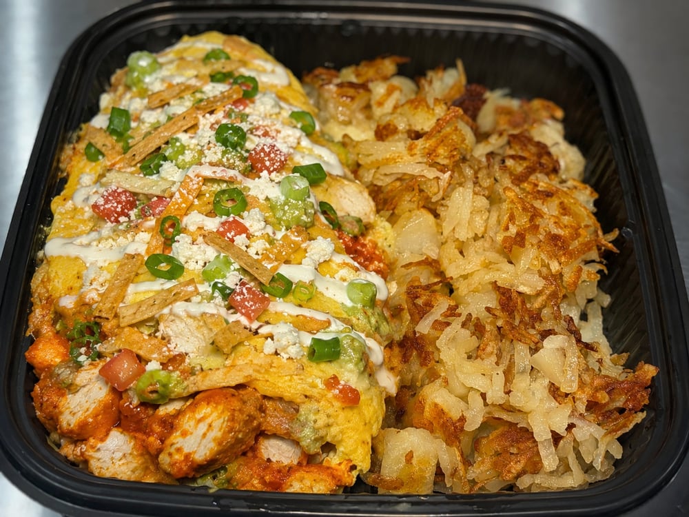 Buffalo Chicken Omelette