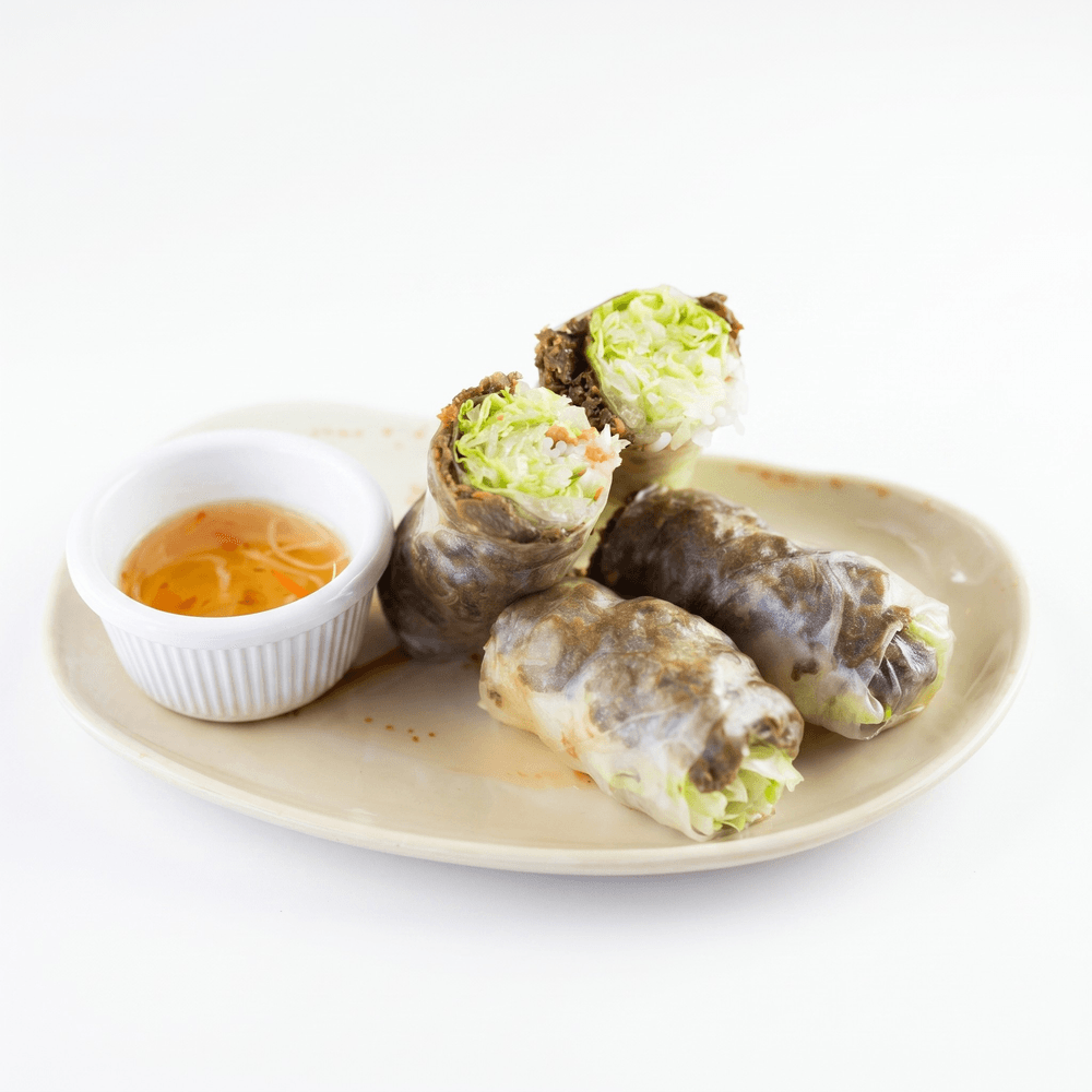 A4. Grilled Beef Spring Rolls