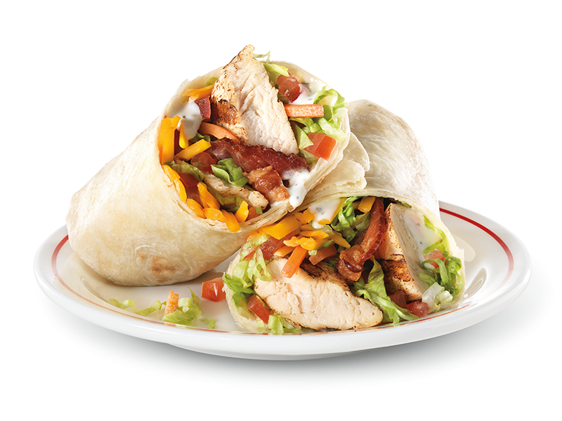 Crispy Chicken Club Wrap