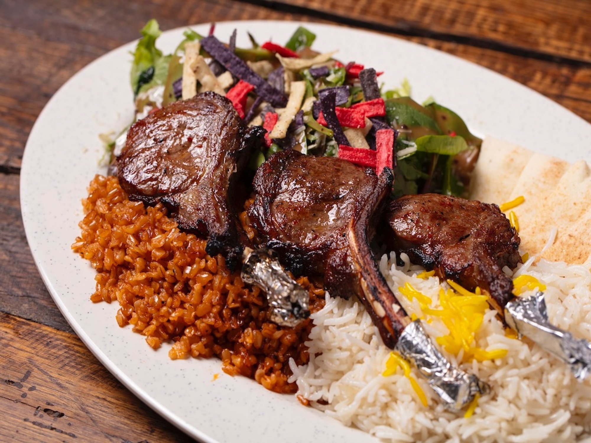 #8) Lamb Chops Plate