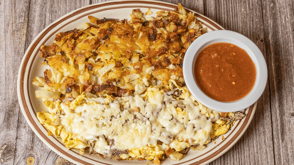 Machaca and Eggs