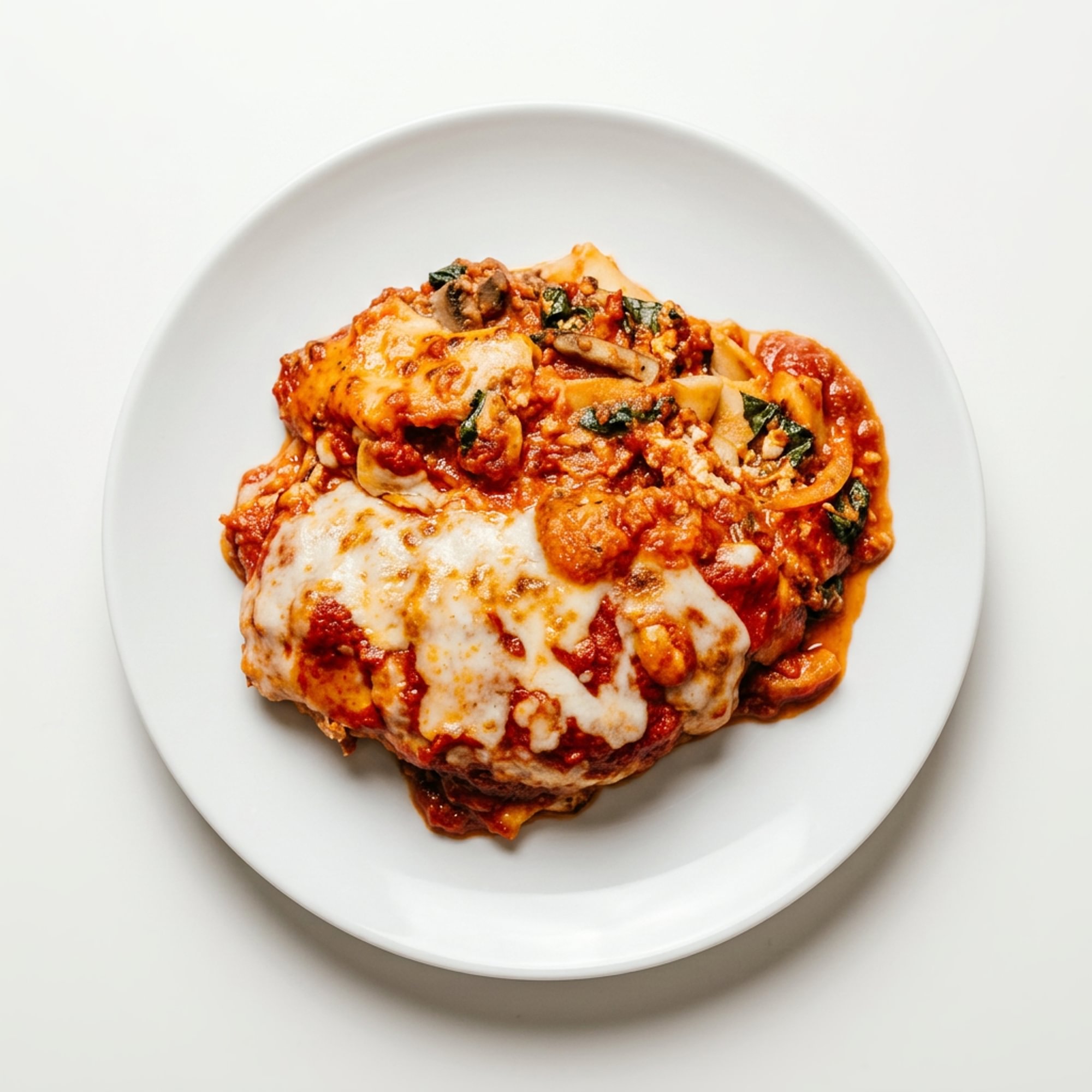 Lasagna with Meat Sauce