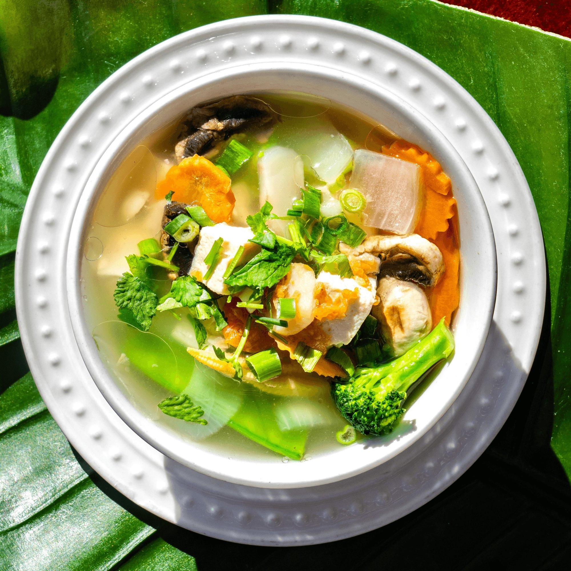 Vegetables & Tofu Soup