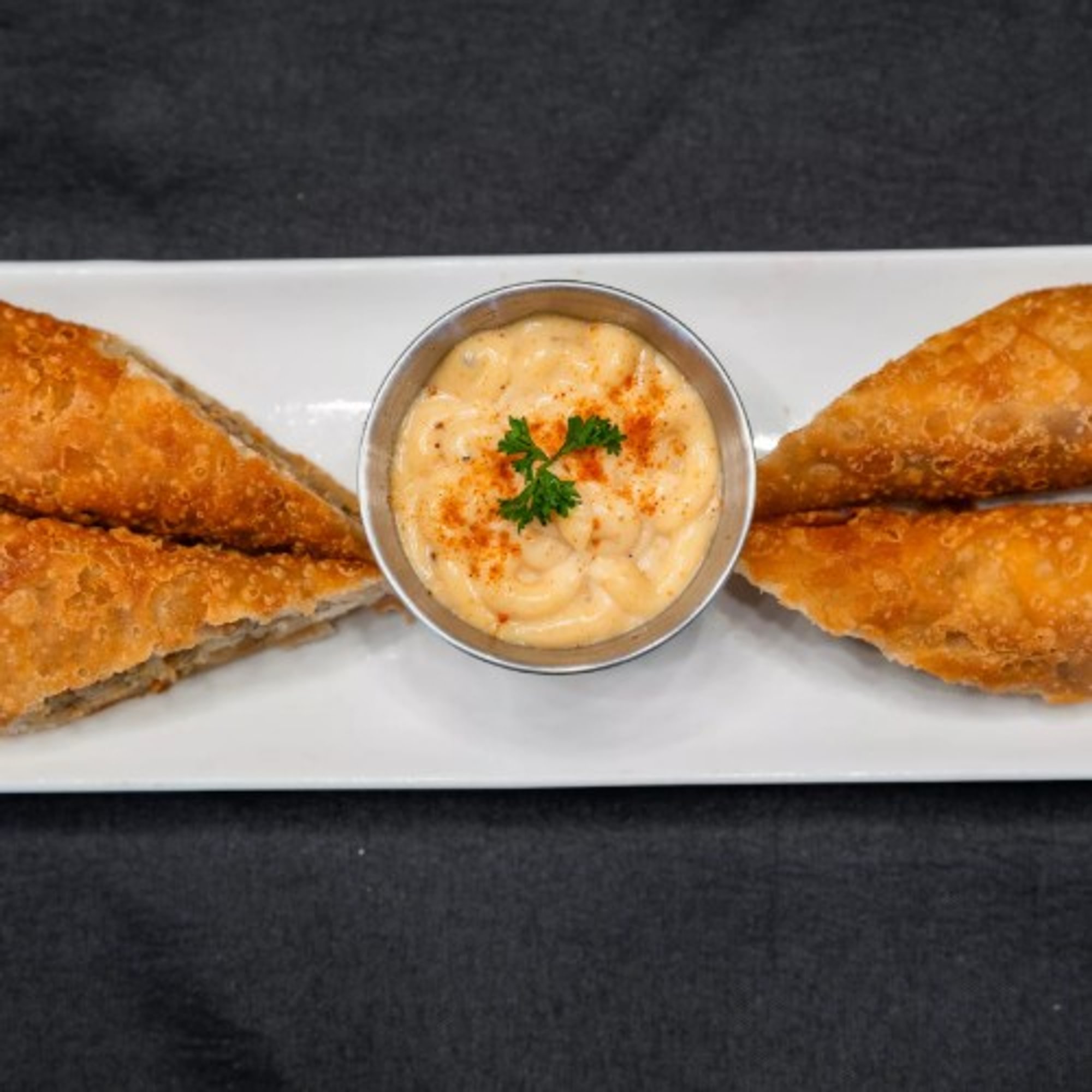 Boudin Egg Rolls