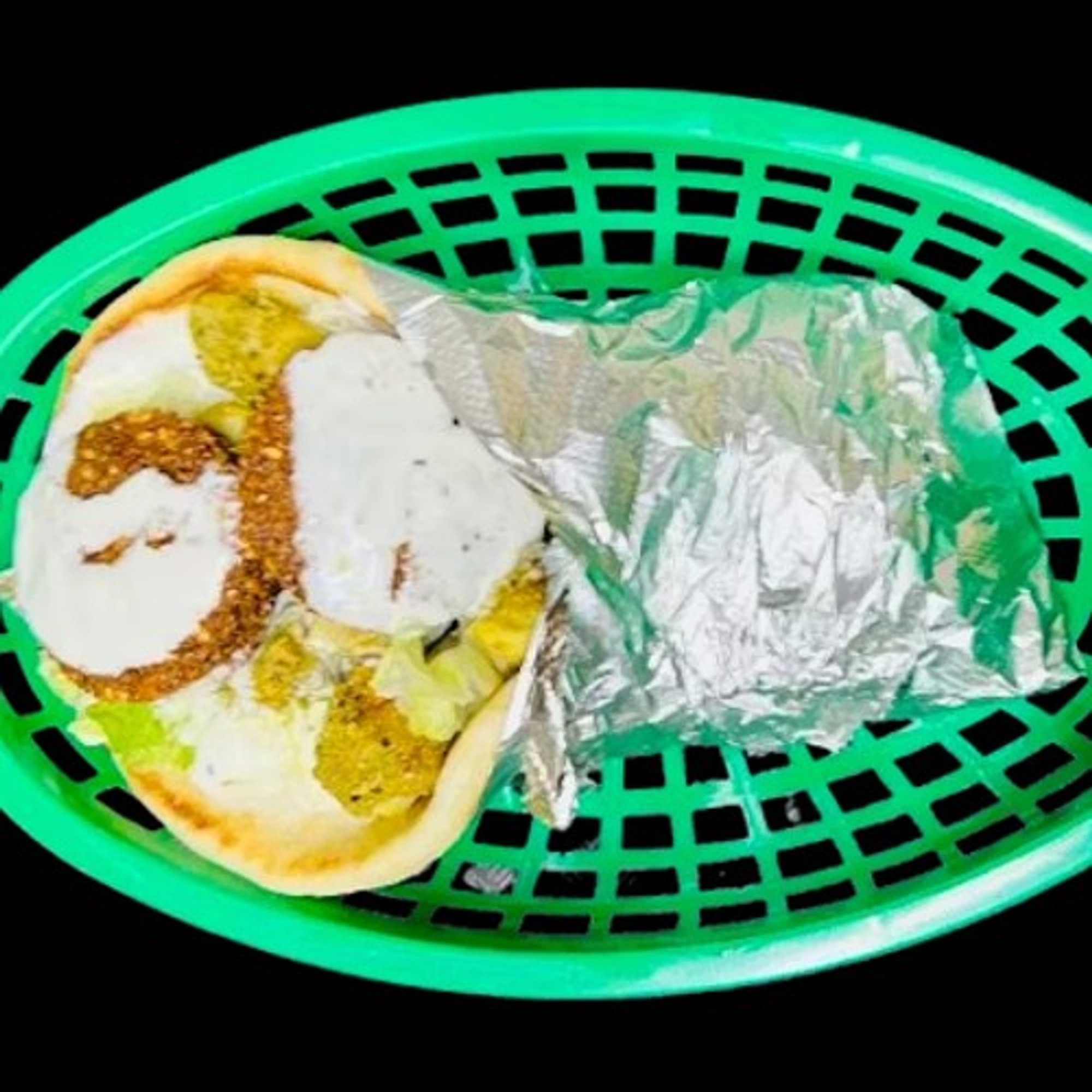 Chicken & Falafel Pita