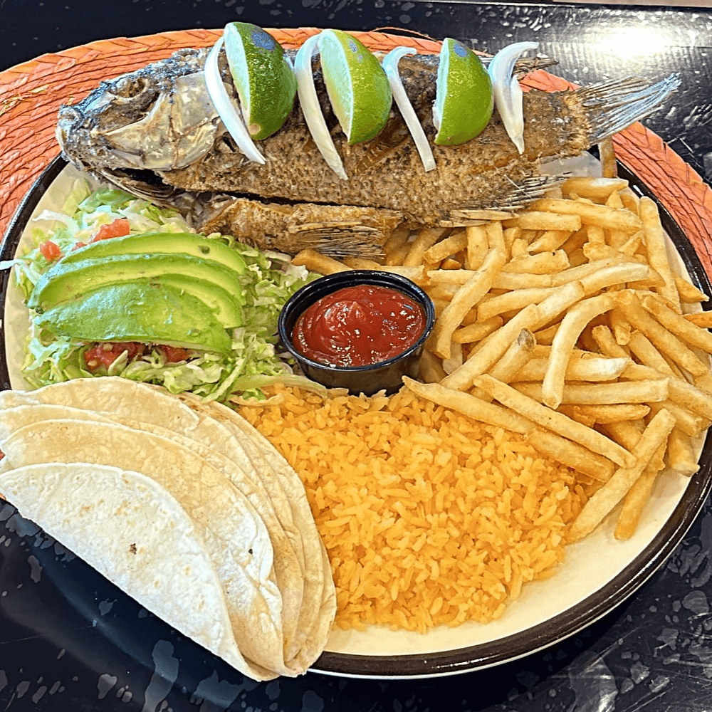 Mojarra Frita (Fried Whole Tilapia)