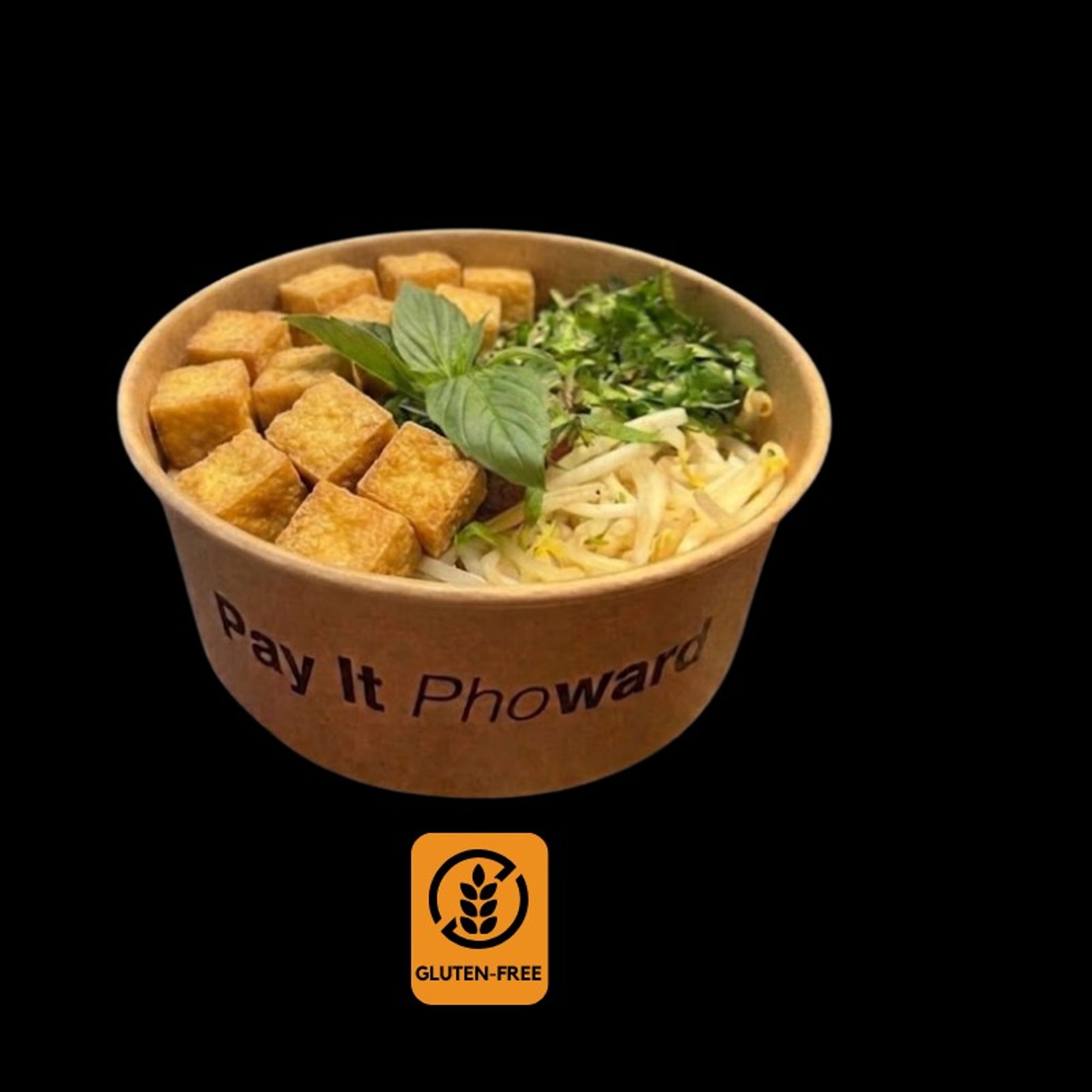 Tofu Tossed Pho (V)