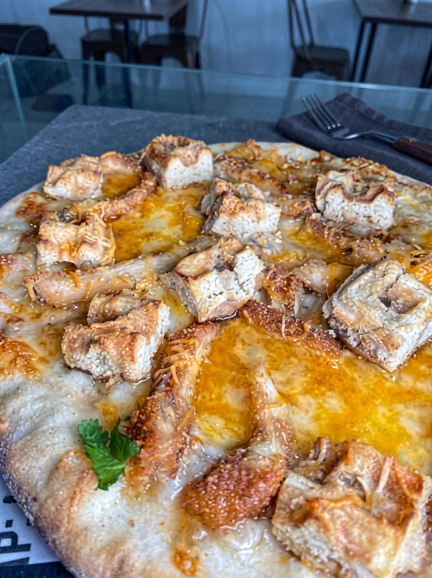 12" Fried Oreo Pizza
