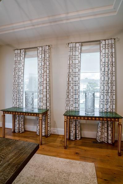 Here's a combo that will give you some ideas! We paired Solar Shades with patterned Drapes in this Arlington home! It's a lovely look that really suits this space!  BudgetBlindsArlingtonAlexandria  ArlingtonVA  SolarShades  CustomDraperies  FreeConsultation  WindowWednesday