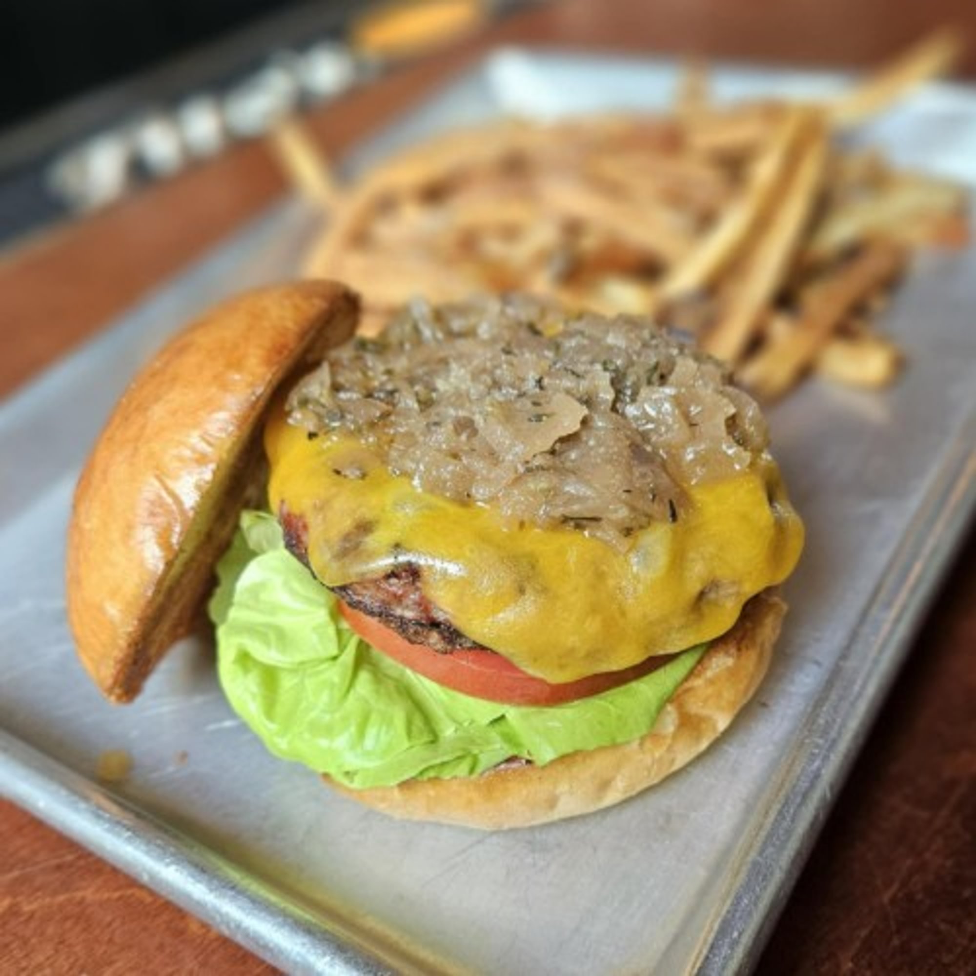 Cheddar Burger