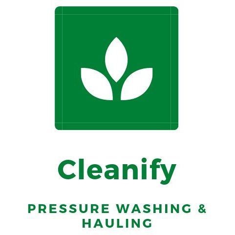 Cleanify Pressure Washing & Hauling Logo