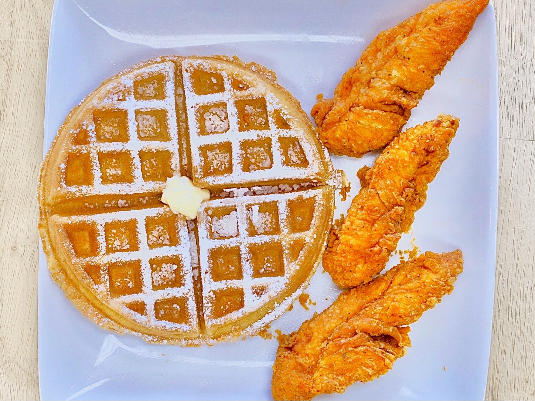9 Tenders 2 Waffles