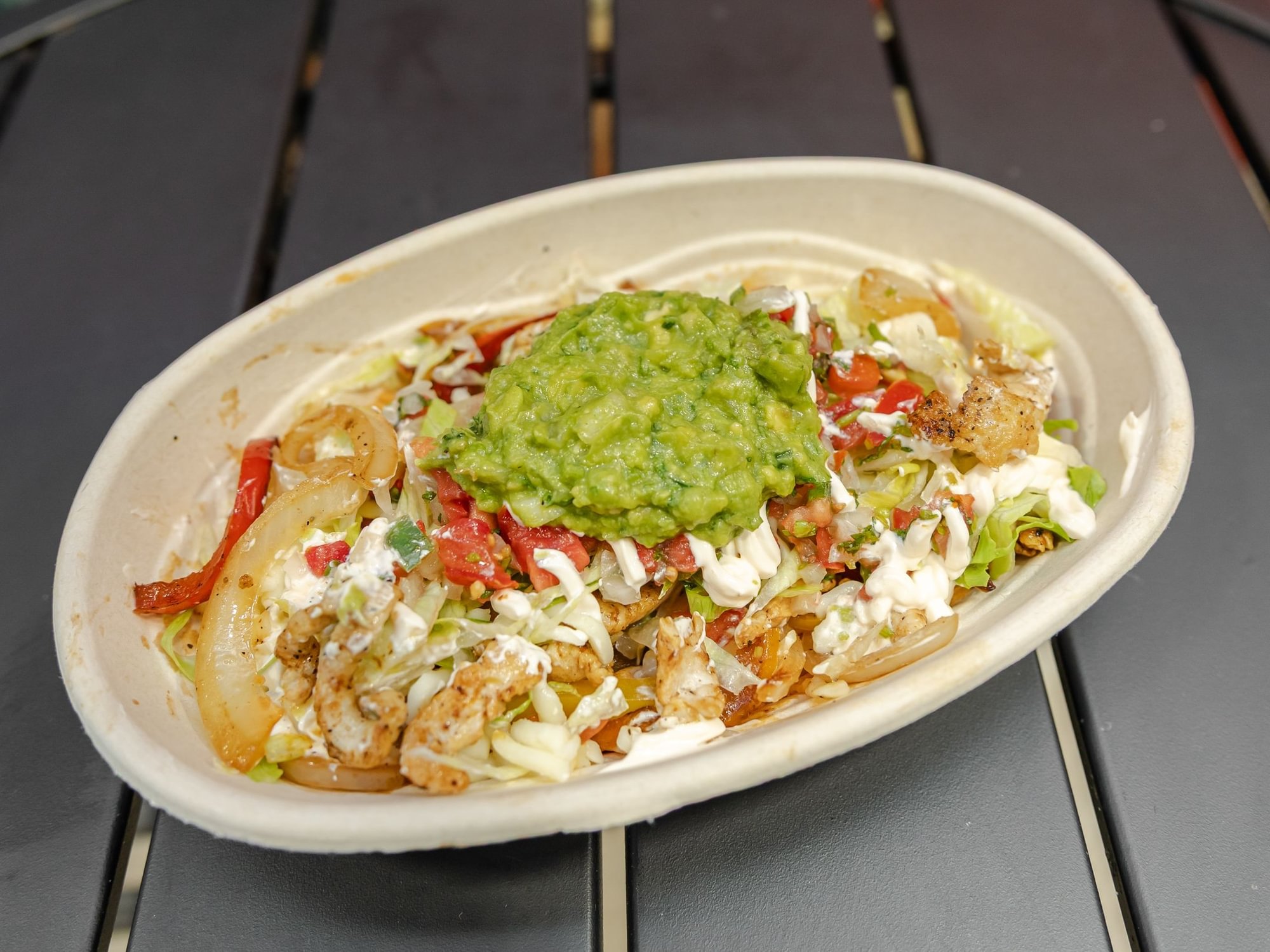 Chicken Fajitas Bowl