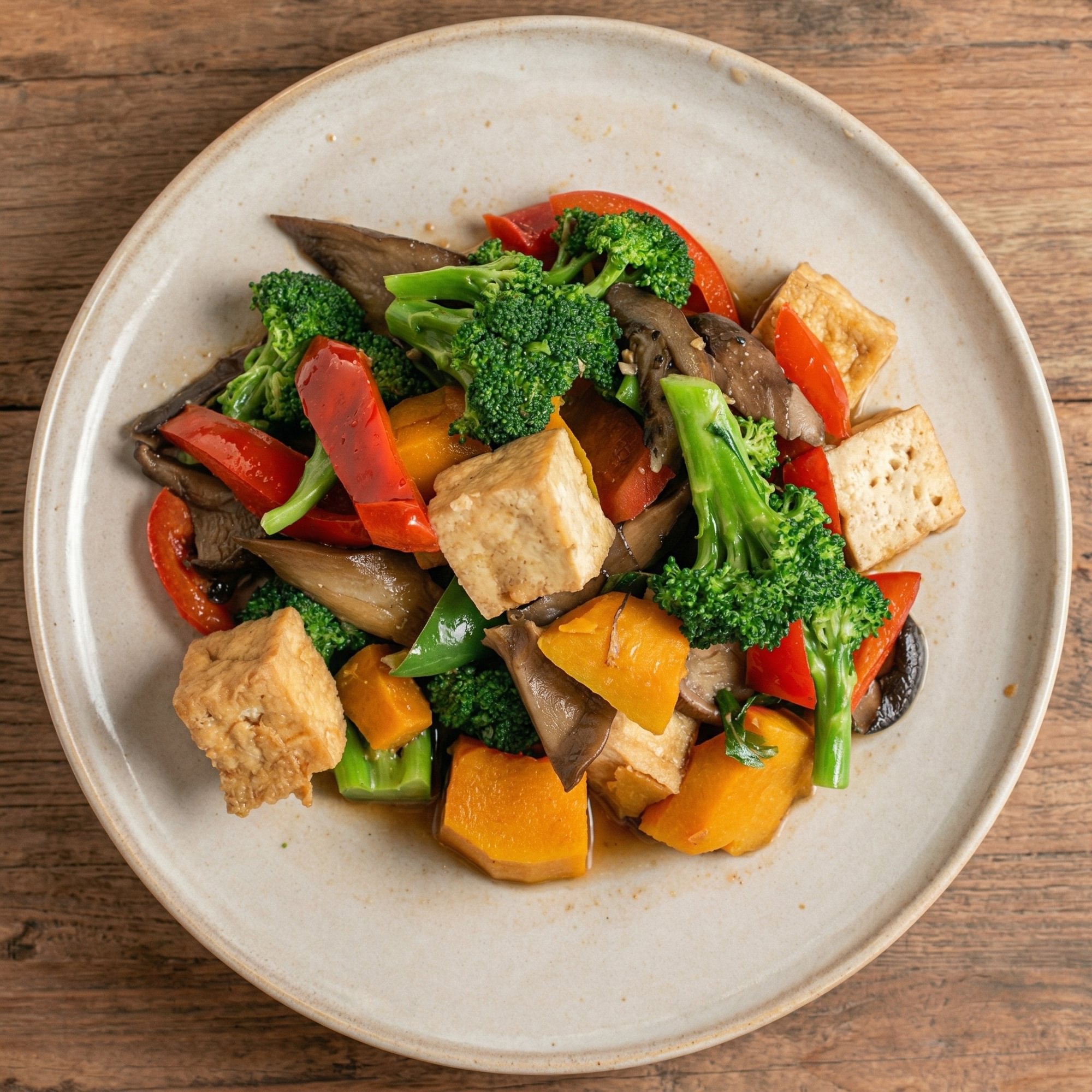 Pad Kra Prao Tofu