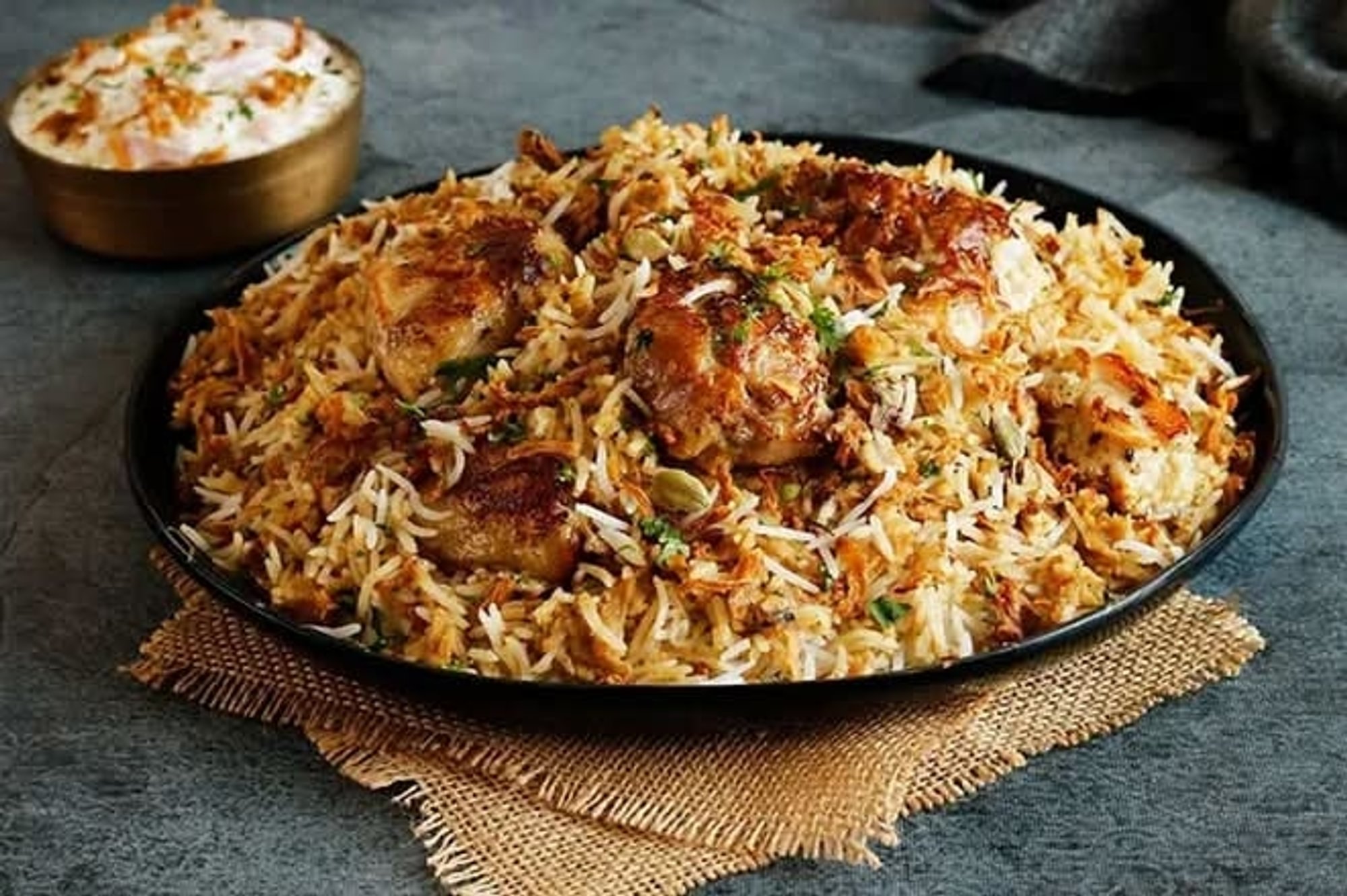 Afghani Chicken Biryani