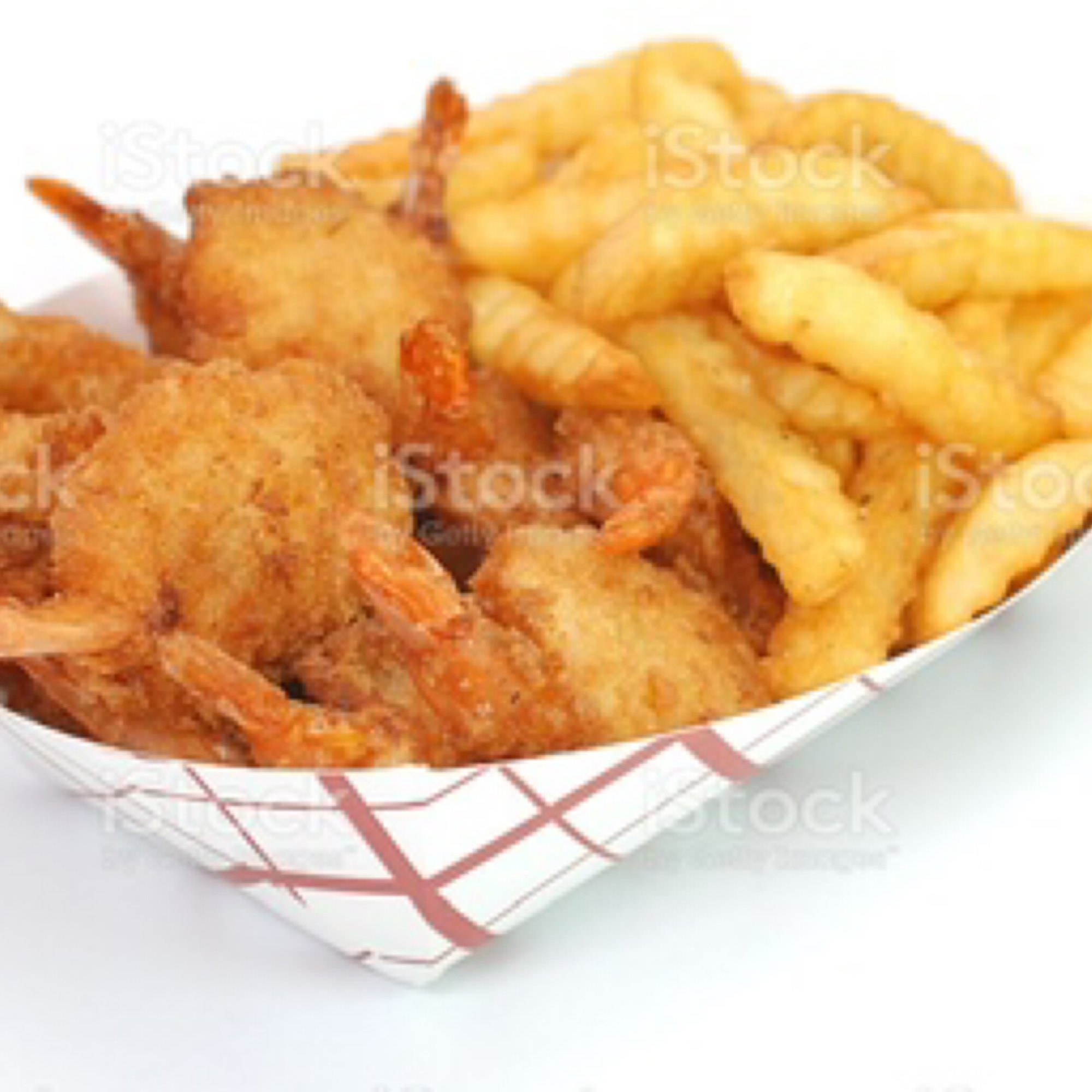 10 Shrimp w/Fries