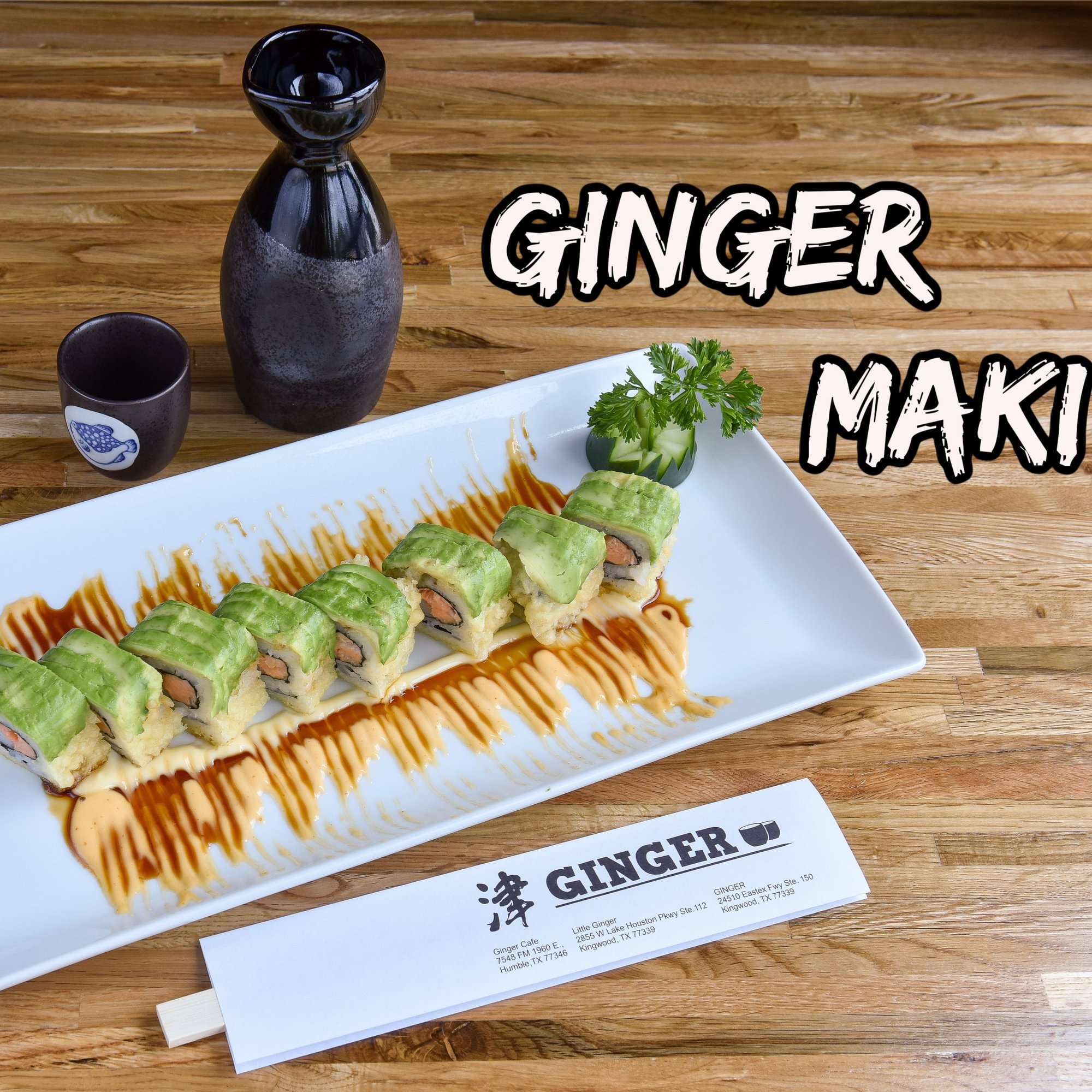 R10. Ginger maki roll