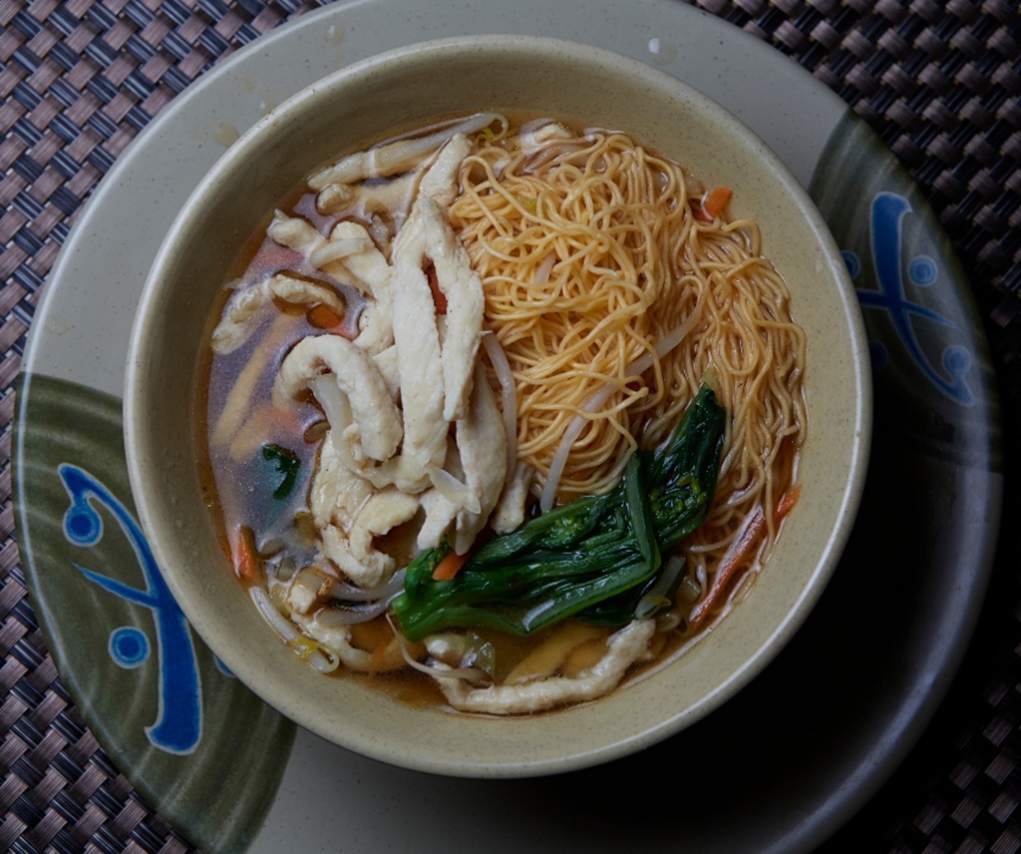 Shredded Chicken Noodle Soup