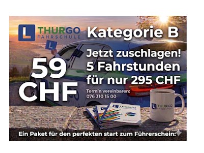5-er Fahrstunden CHF 295.00