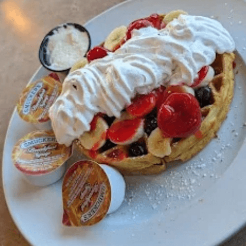 Strawberries 'N Cream Waffle