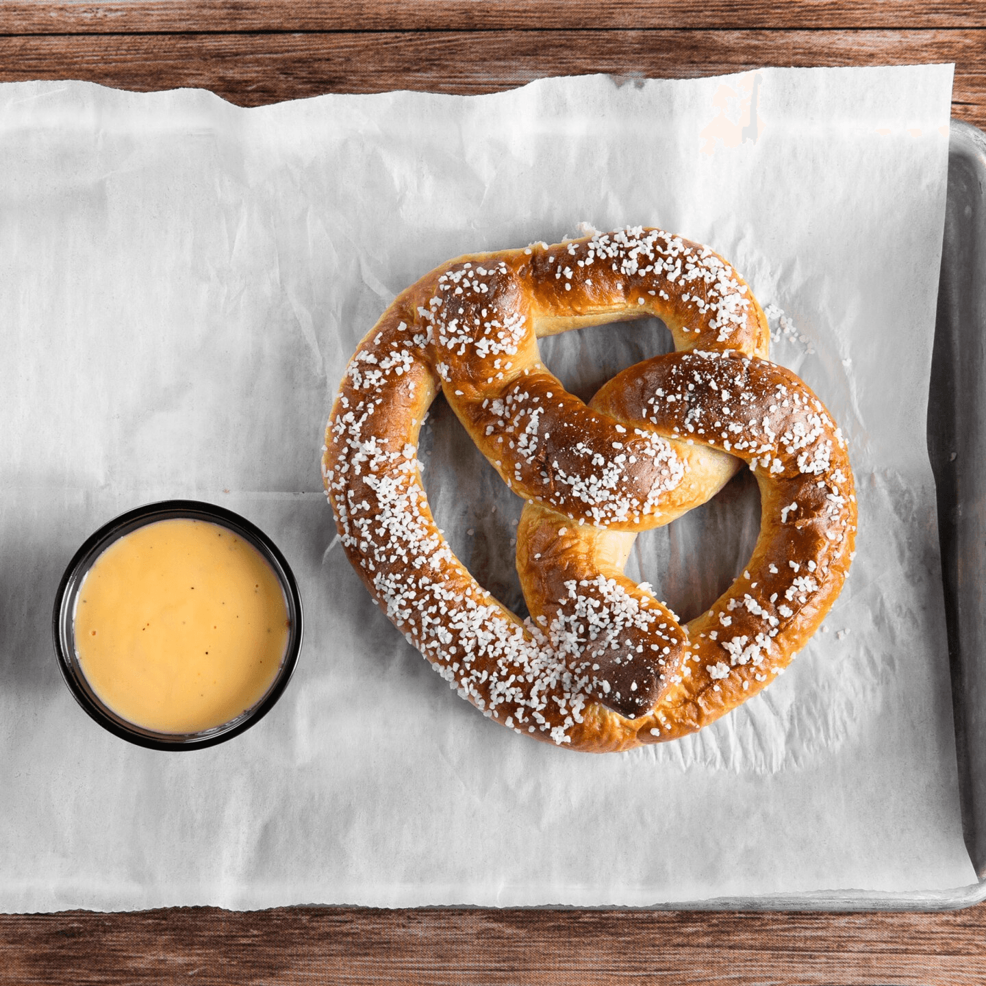 Bavarian Style Soft Pretzel