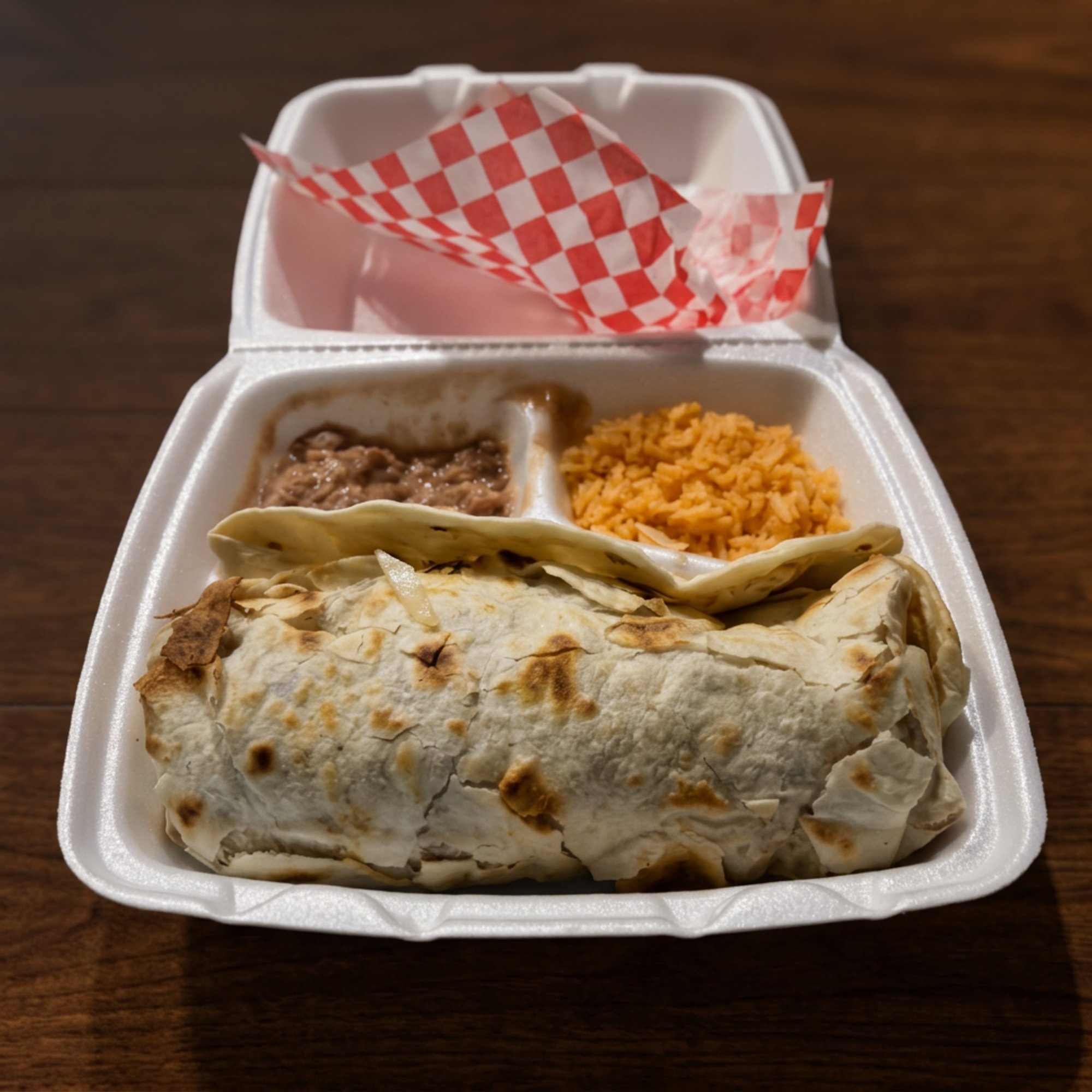 #1 Burrito Plate