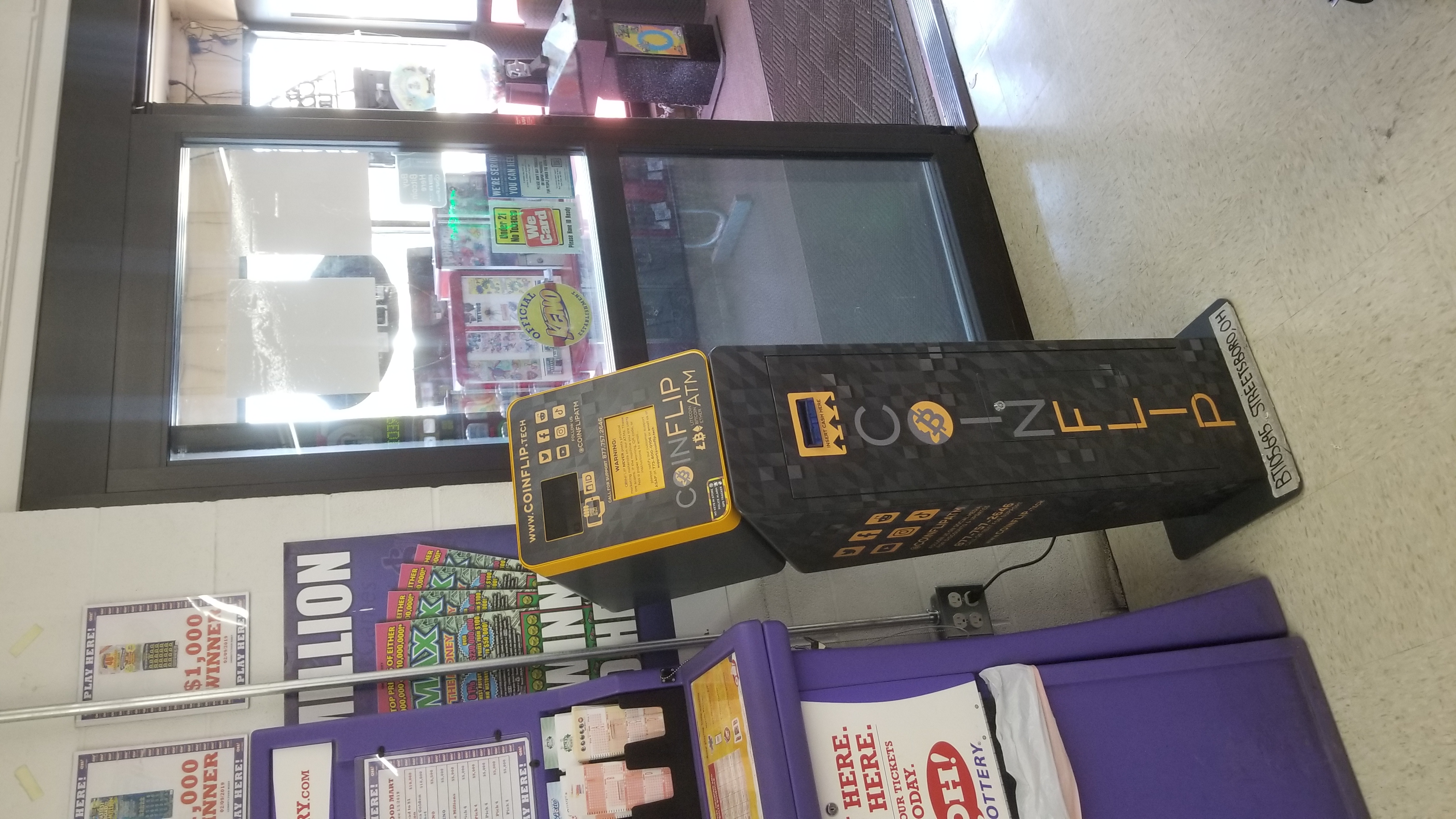 CoinFlip Bitcoin ATM - Sammy&apos;s Food Mart - Streetsboro (Streetsboro) Logo