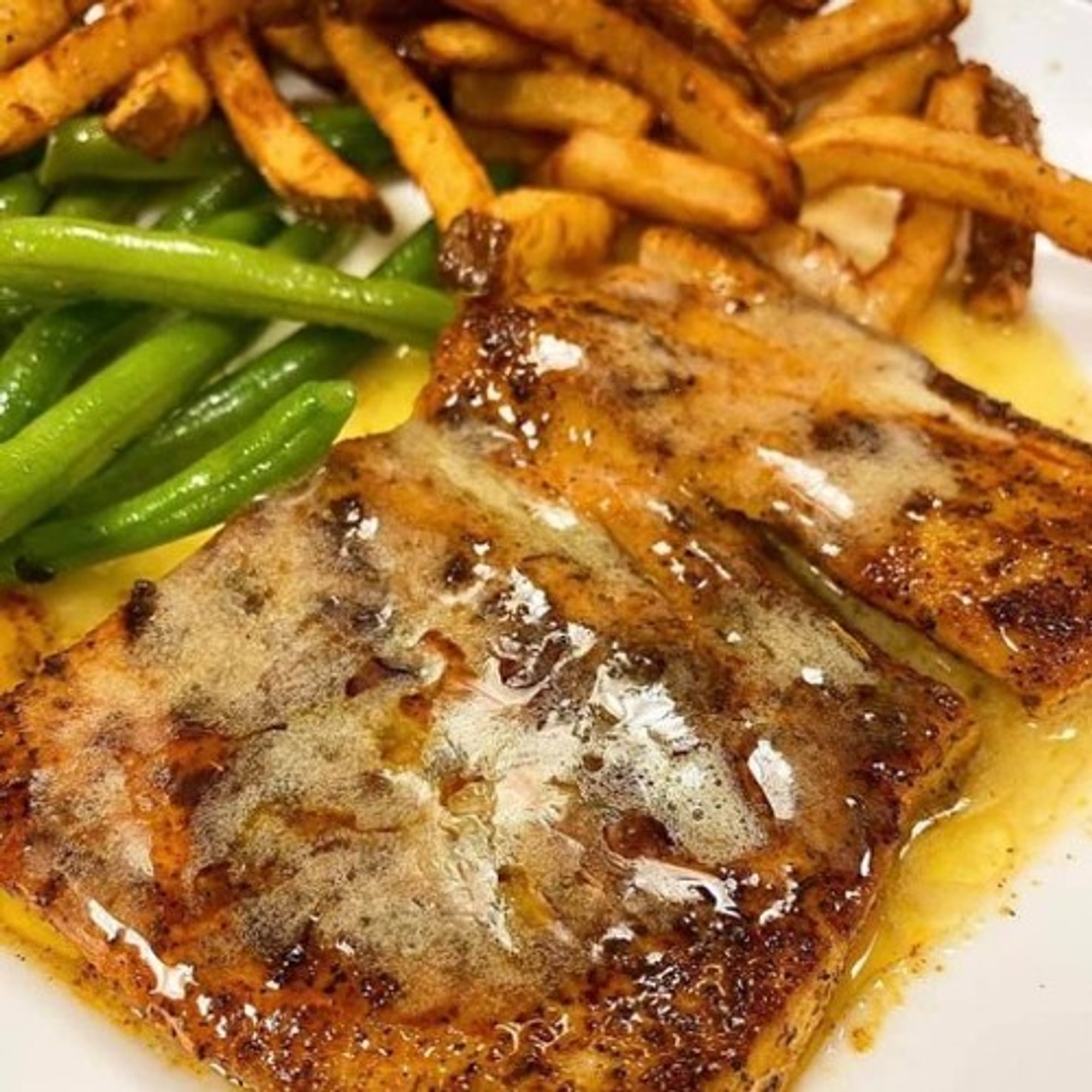 Blackened Lemon Butter Mahi