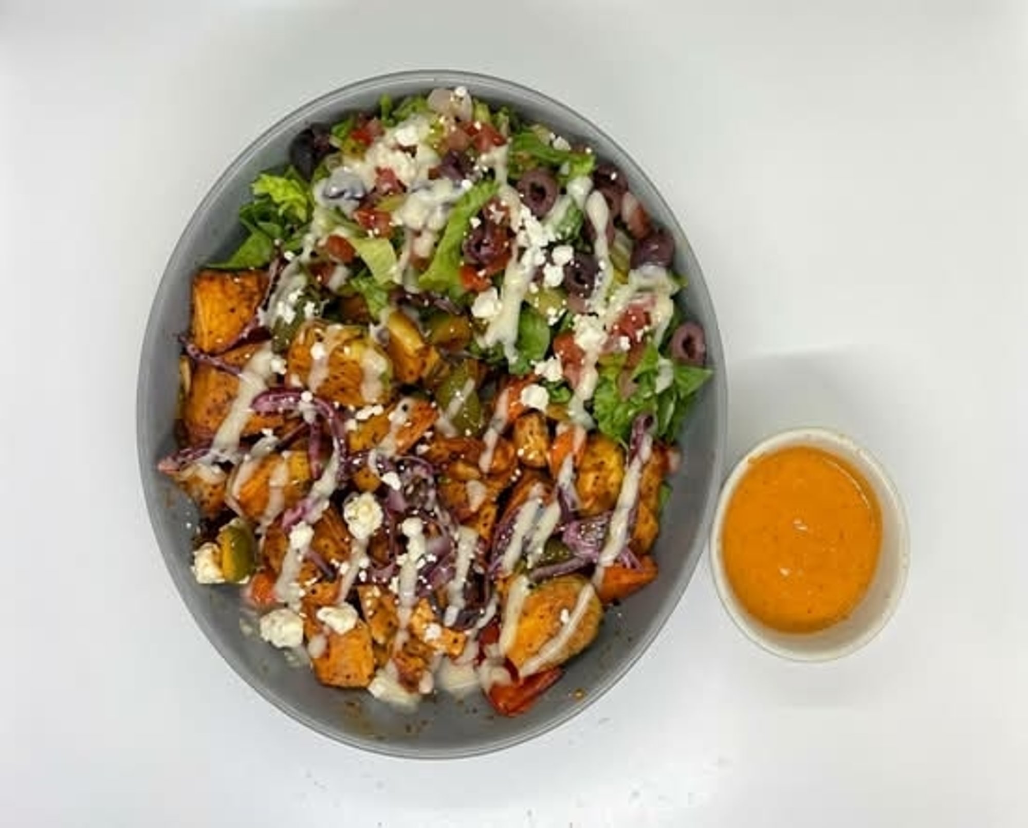 Mediterranean Paneer Salad (GF)