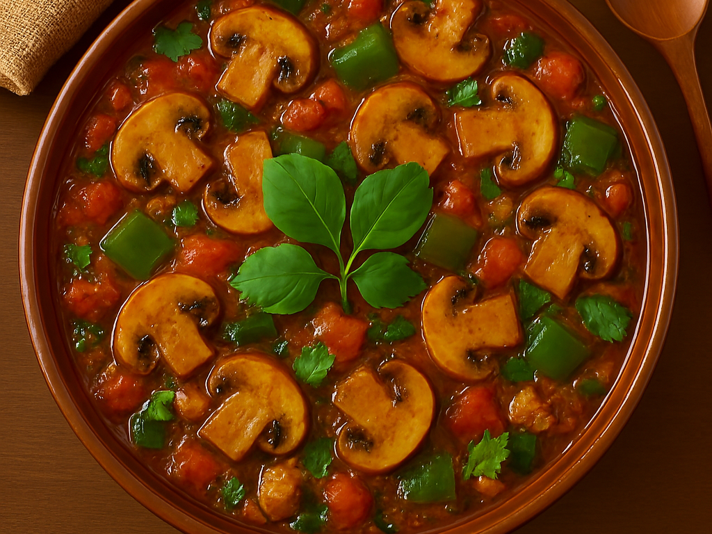 Mushroom Masala (V, GF, NF, DF)