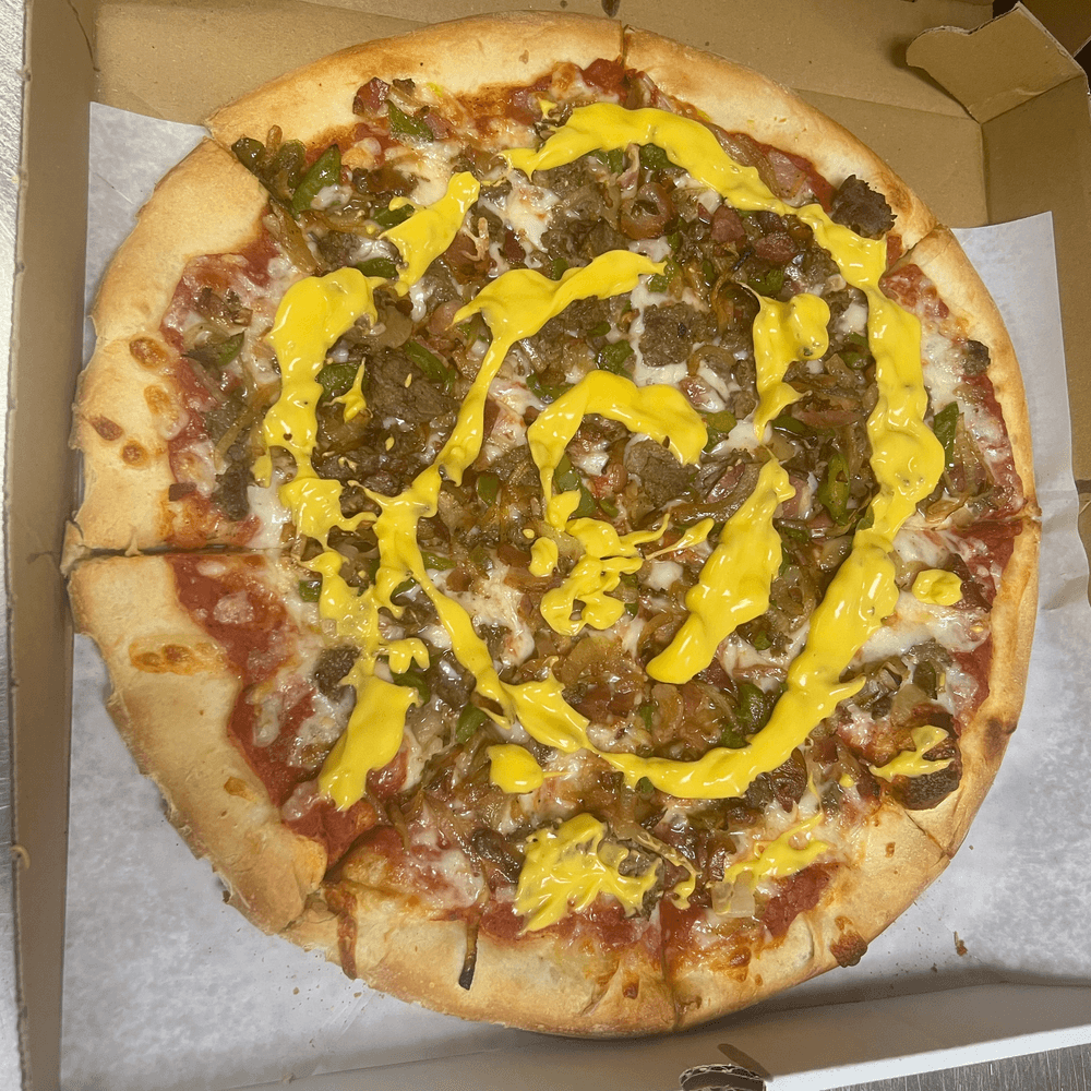 Bacon Cheeseburger Pizza