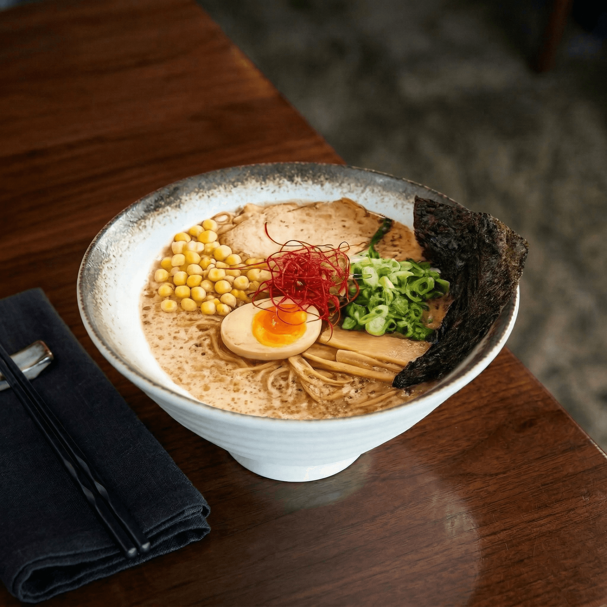 Spicy Black Garlic Ramen