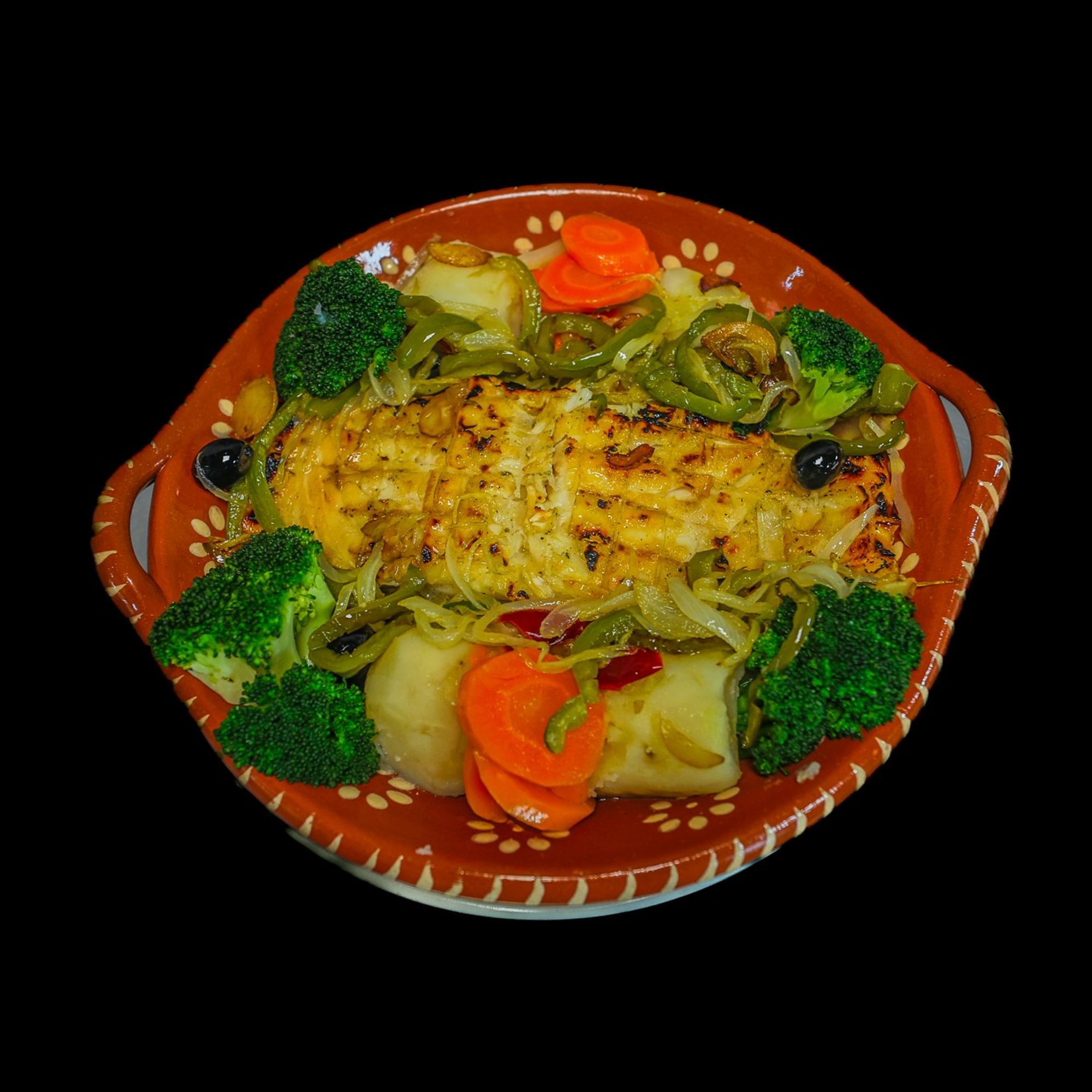 BBQ Broiled Cod Fish