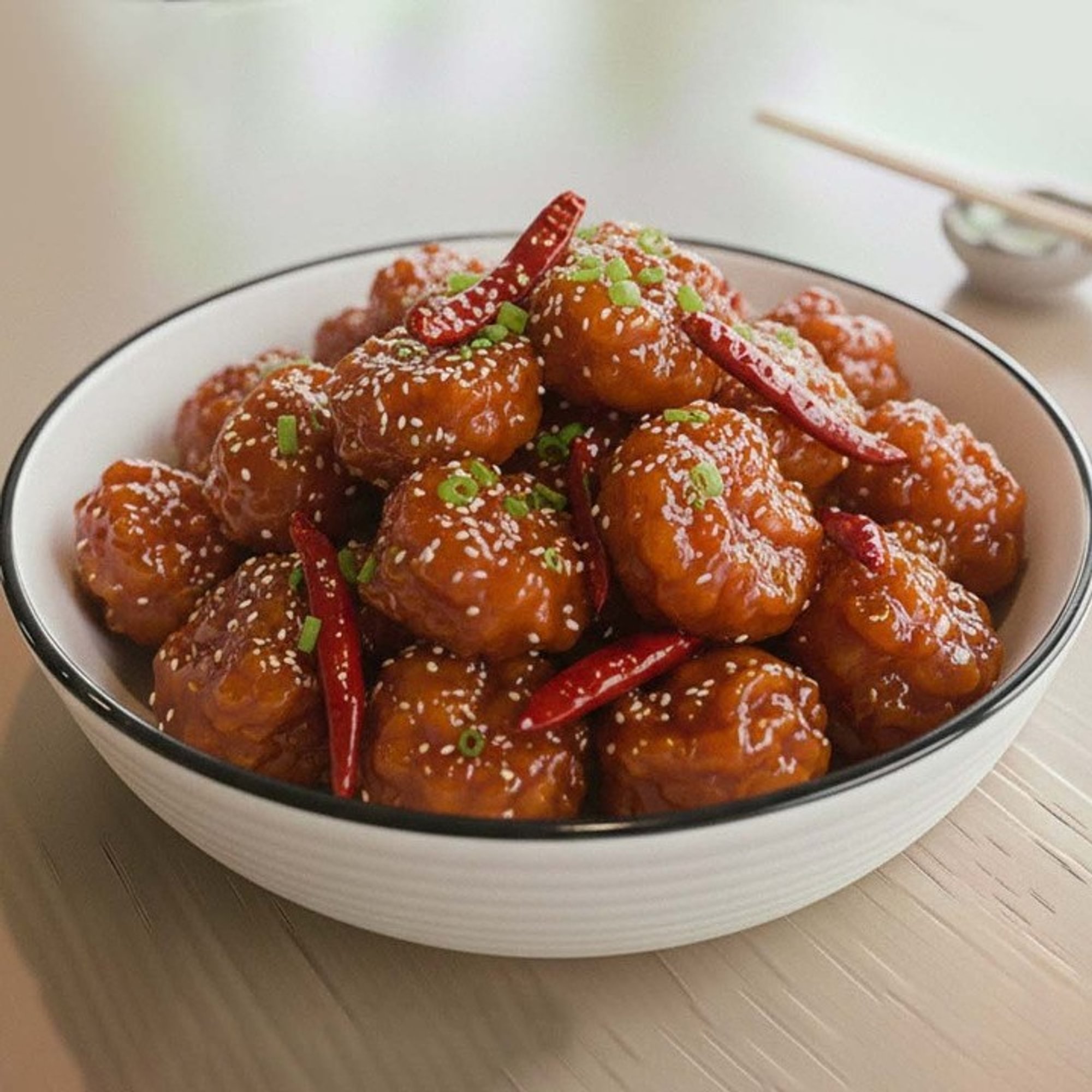 Lunch General Tso's Shrimp